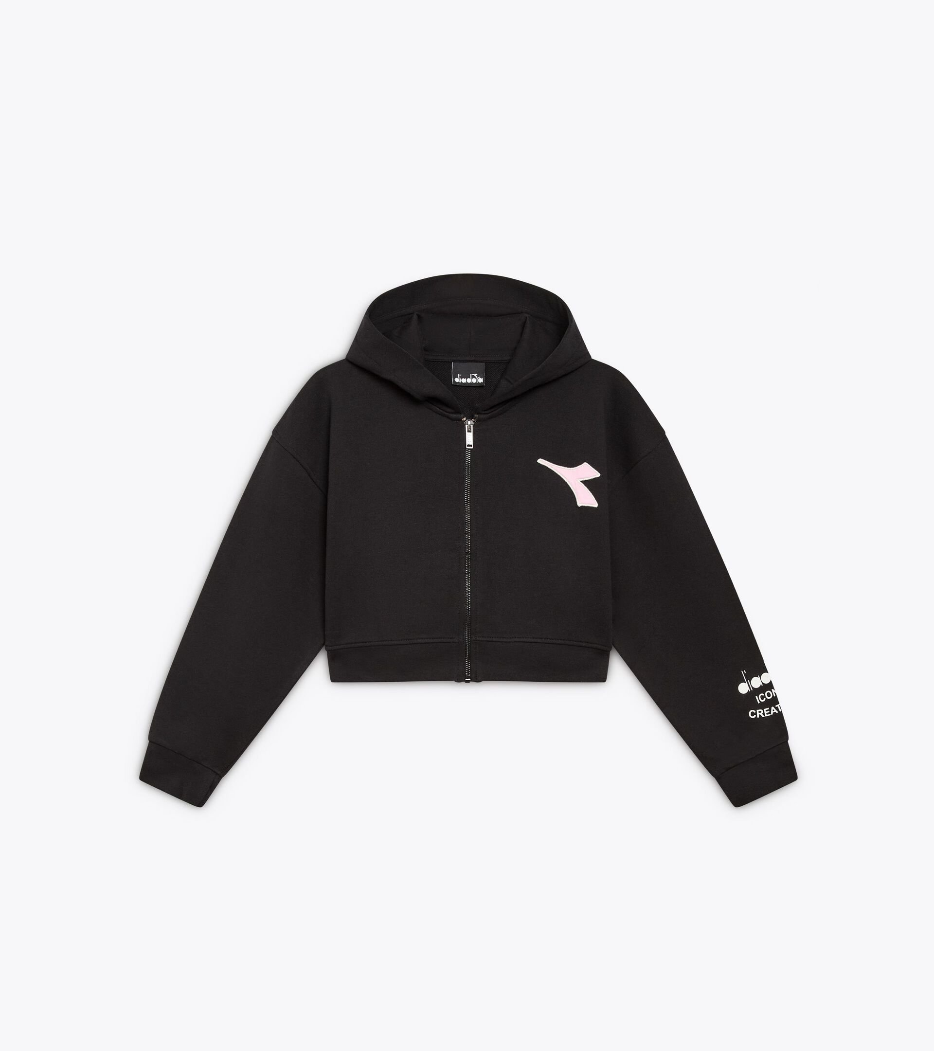 Felpa con cappuccio - Ragazza
JG. HOODIE FZ PINK SMILE NERO - Diadora