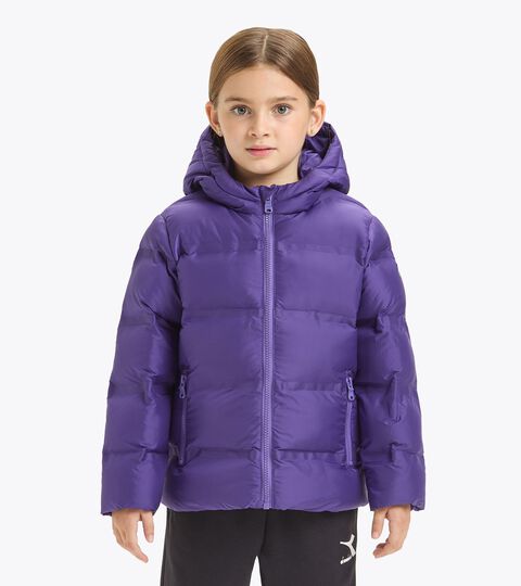 Puffer jacket - Girls JG. HOODIE INSULATED JACKET PASSION FLOWER - Diadora