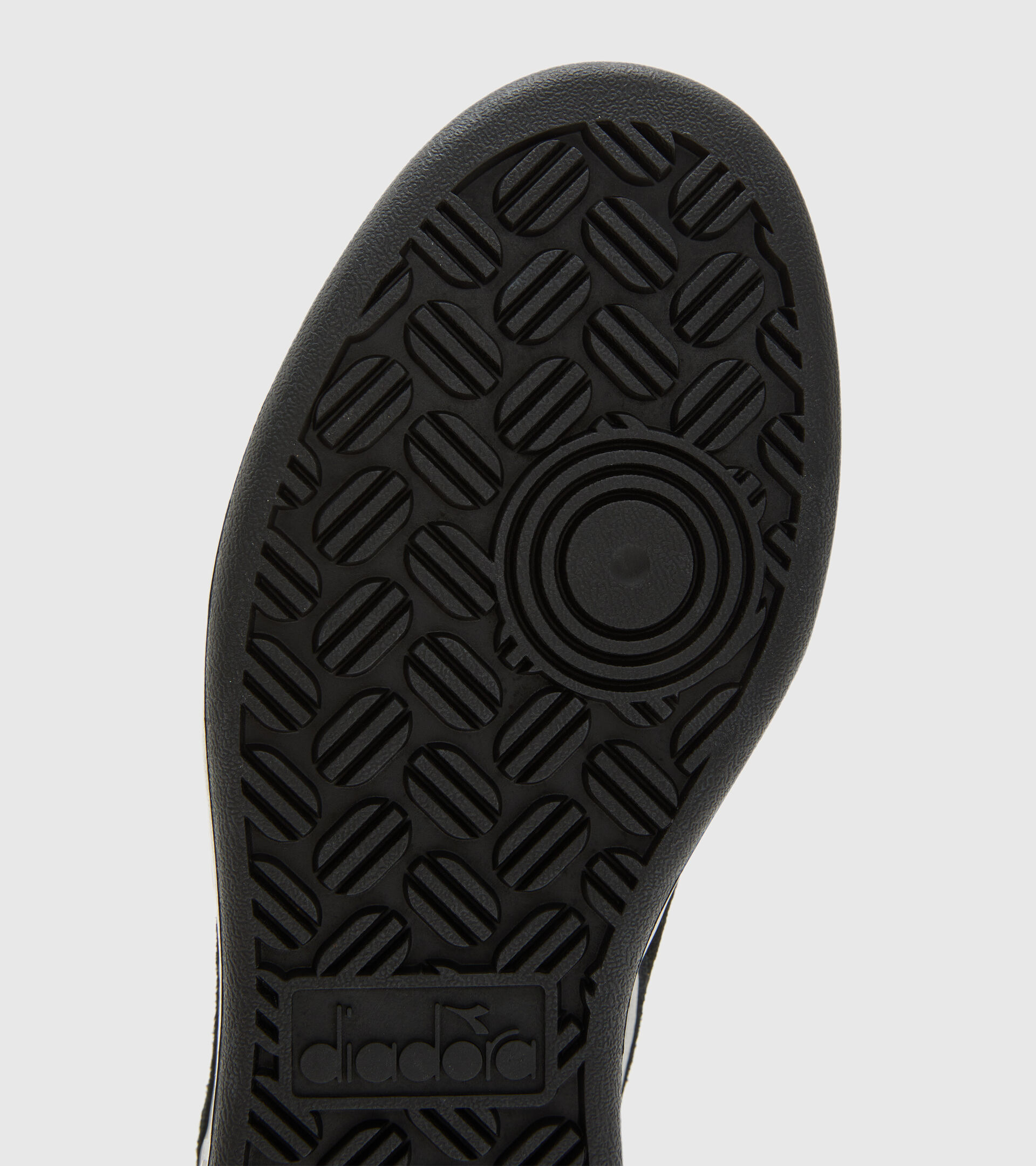 Sports shoes - Men MAGIC BASKET LOW ICONA LEATHER BLACK /WHITE - Diadora