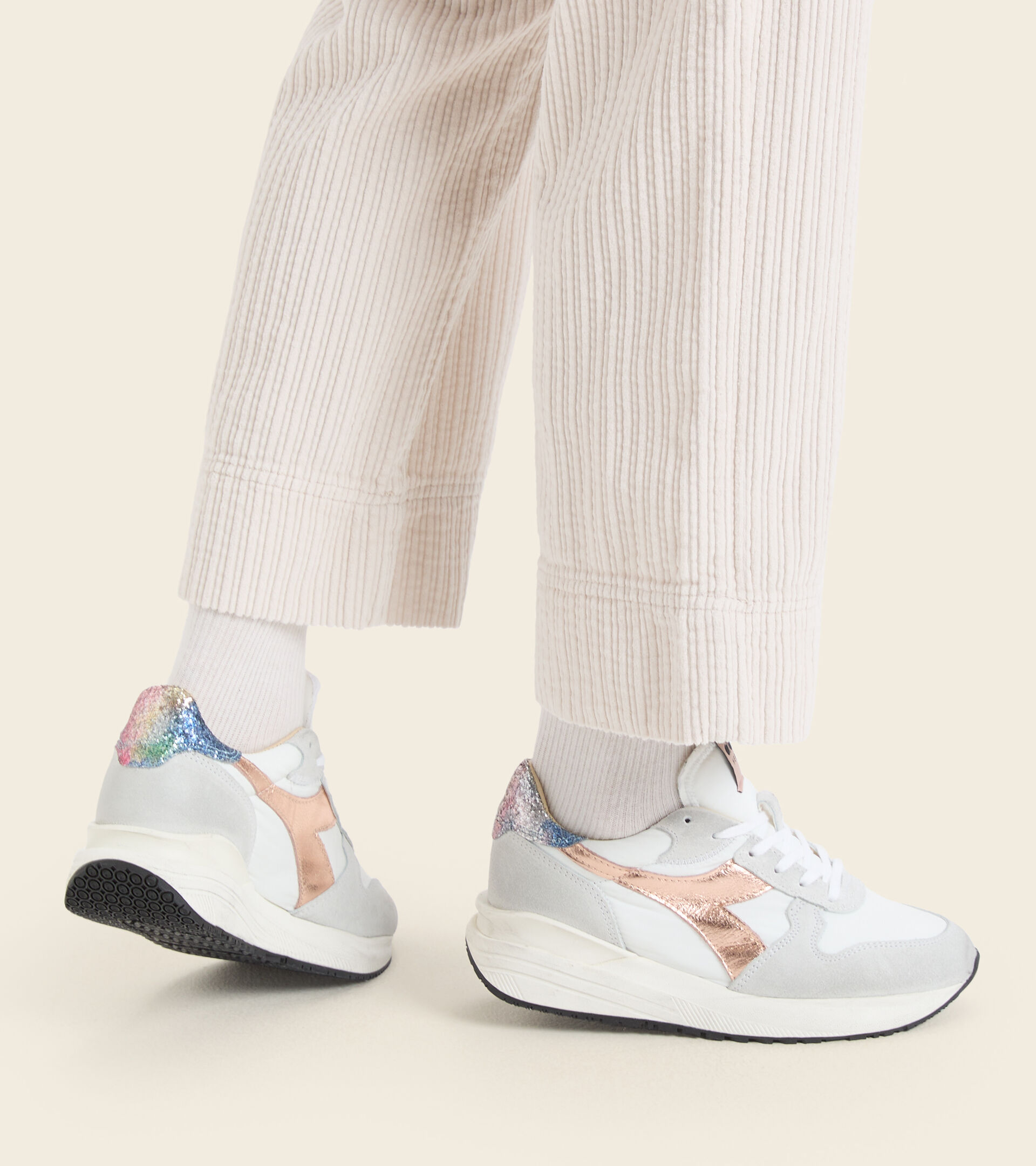 Heritage shoes - Women VENUS IRIS DIRTY WHITE - Diadora