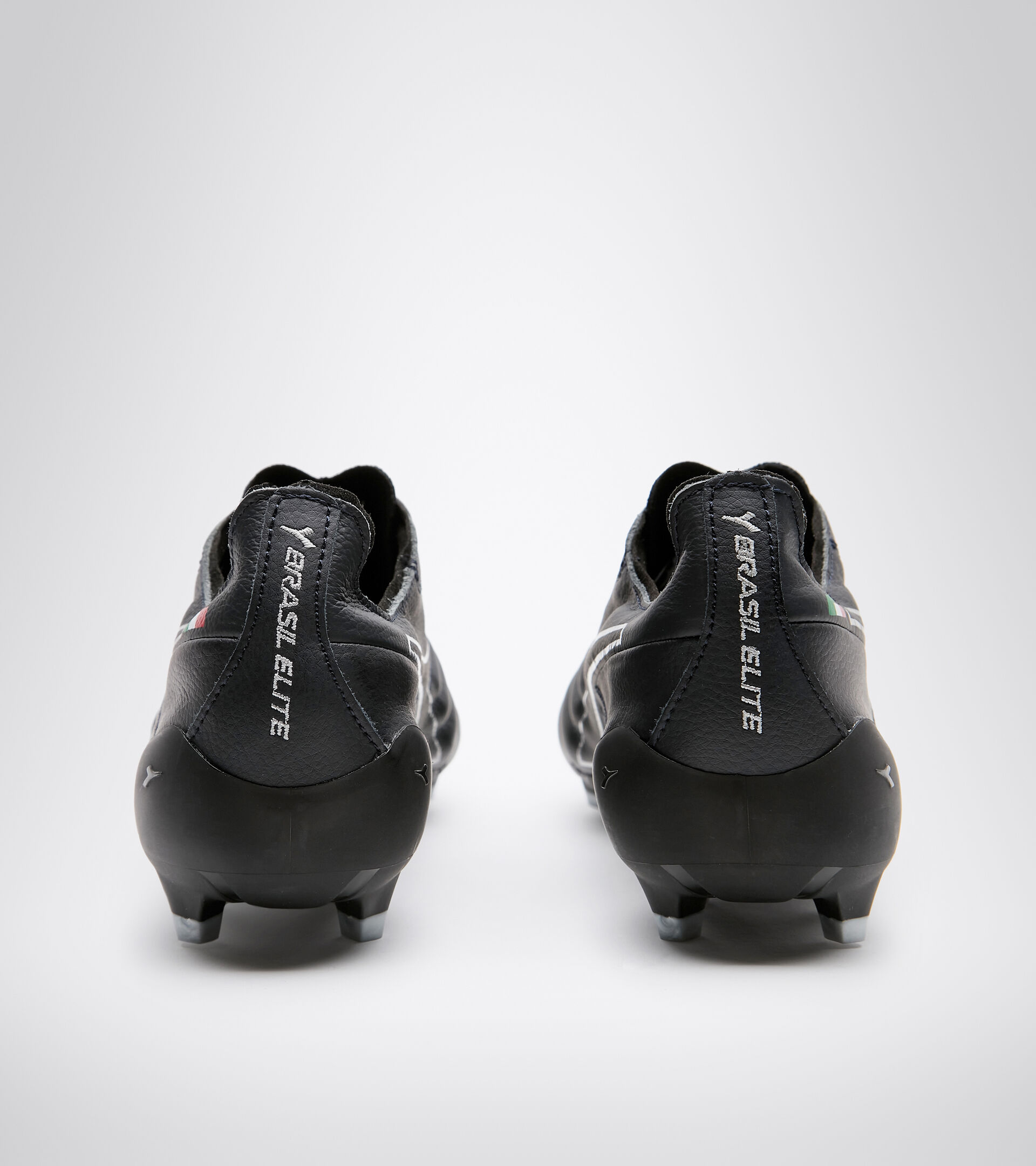 Chaussures de football pour terrains compacts - Made in Italy BRASIL ELITE TECH ITA LPX ANTHRACITE/NOIR/ARGENT dd - Diadora