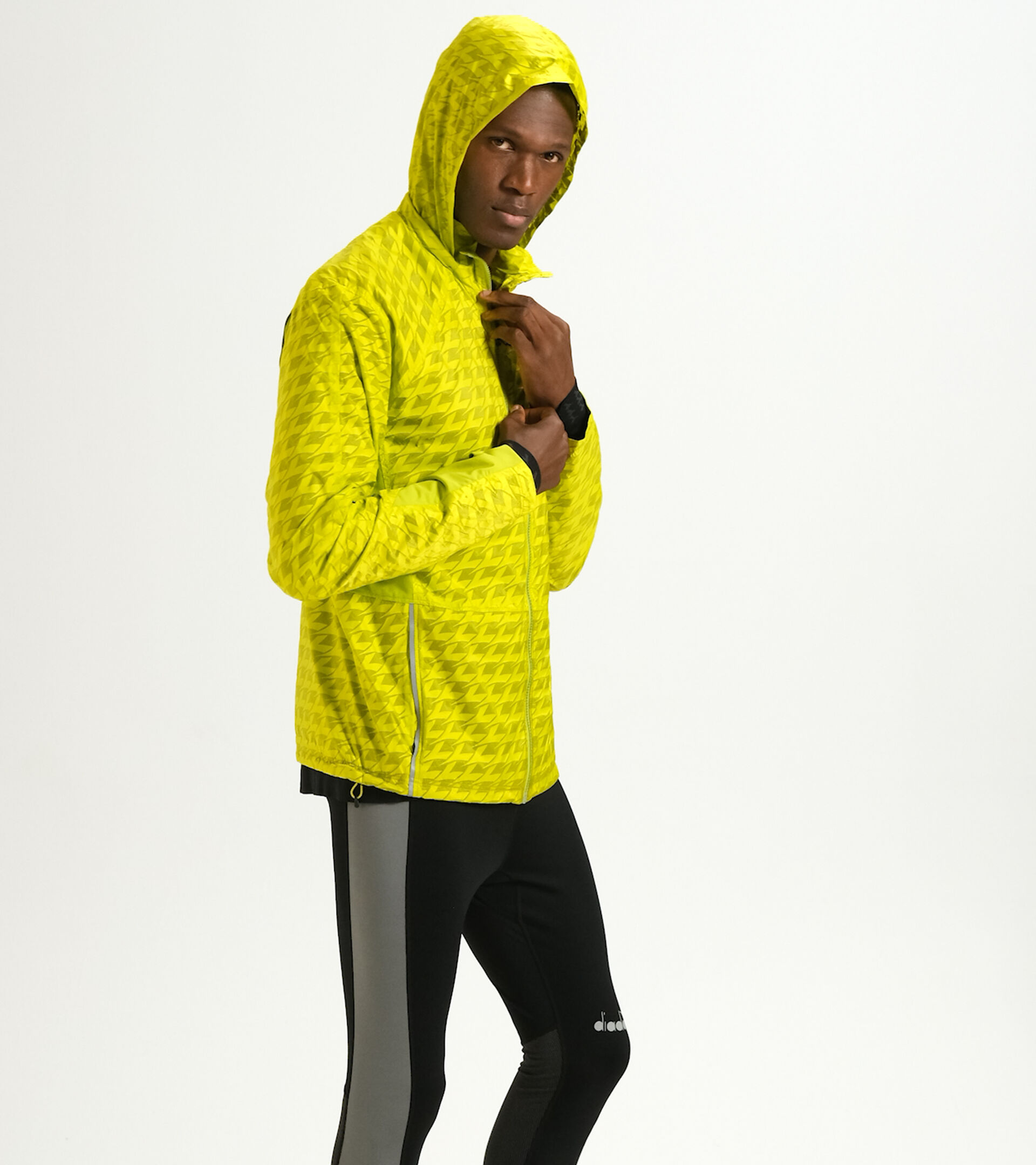 Isothermal running jacket - Men ISOTHERMAL JACKET BE ONE GREEN SPRING - Diadora