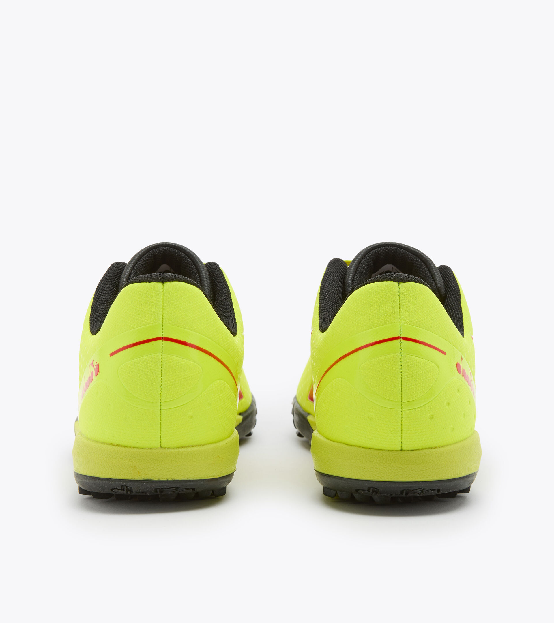 Futsal-Schuhe - harte Böden oder Kunstrasen PICHICHI 5 TFR FLUO GELB DD/MILAN ROT/SCHWZ - Diadora