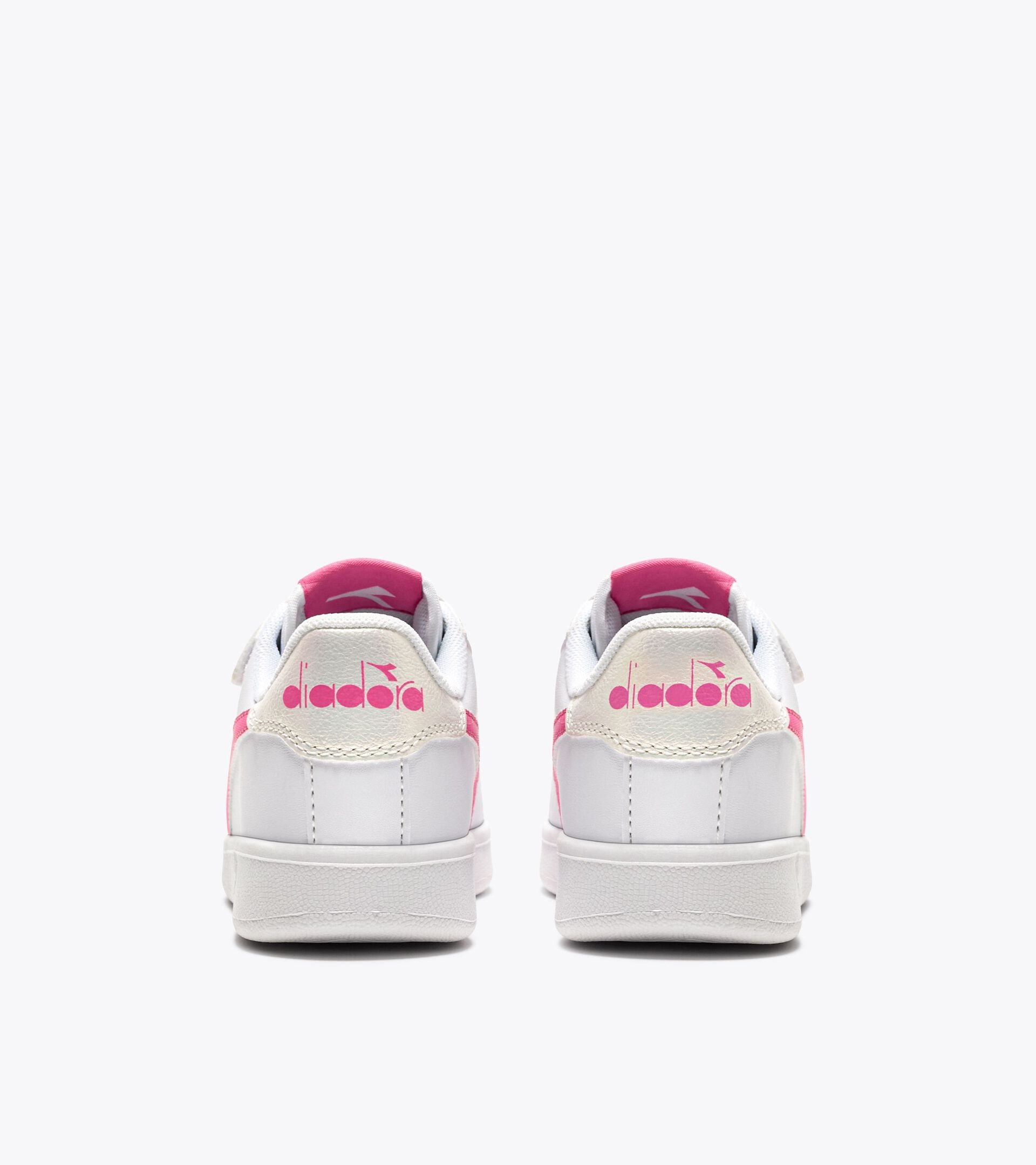 Sportschuh - Kinder 4-8 Jahren GAME P PS GIRL WEISS/ROSA NELKE - Diadora