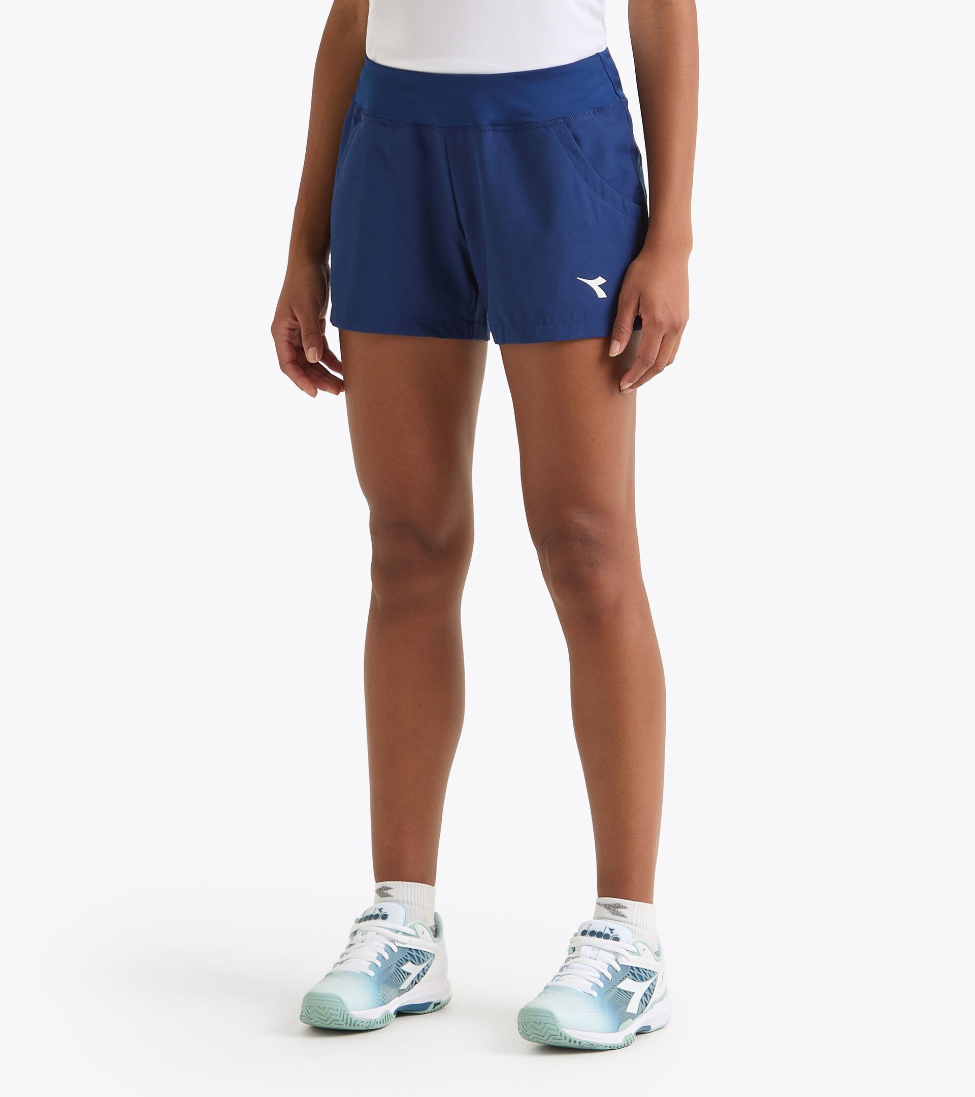 Tennis Shorts - Women L. SHORT COURT SALTIRE NAVY - Diadora
