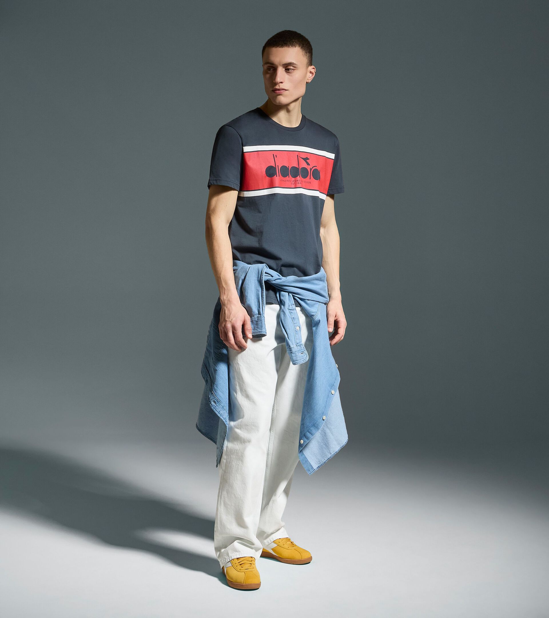 T-shirt - All-Gender
 T-SHIRT SS LOGO FER.RED ITALY - Diadora