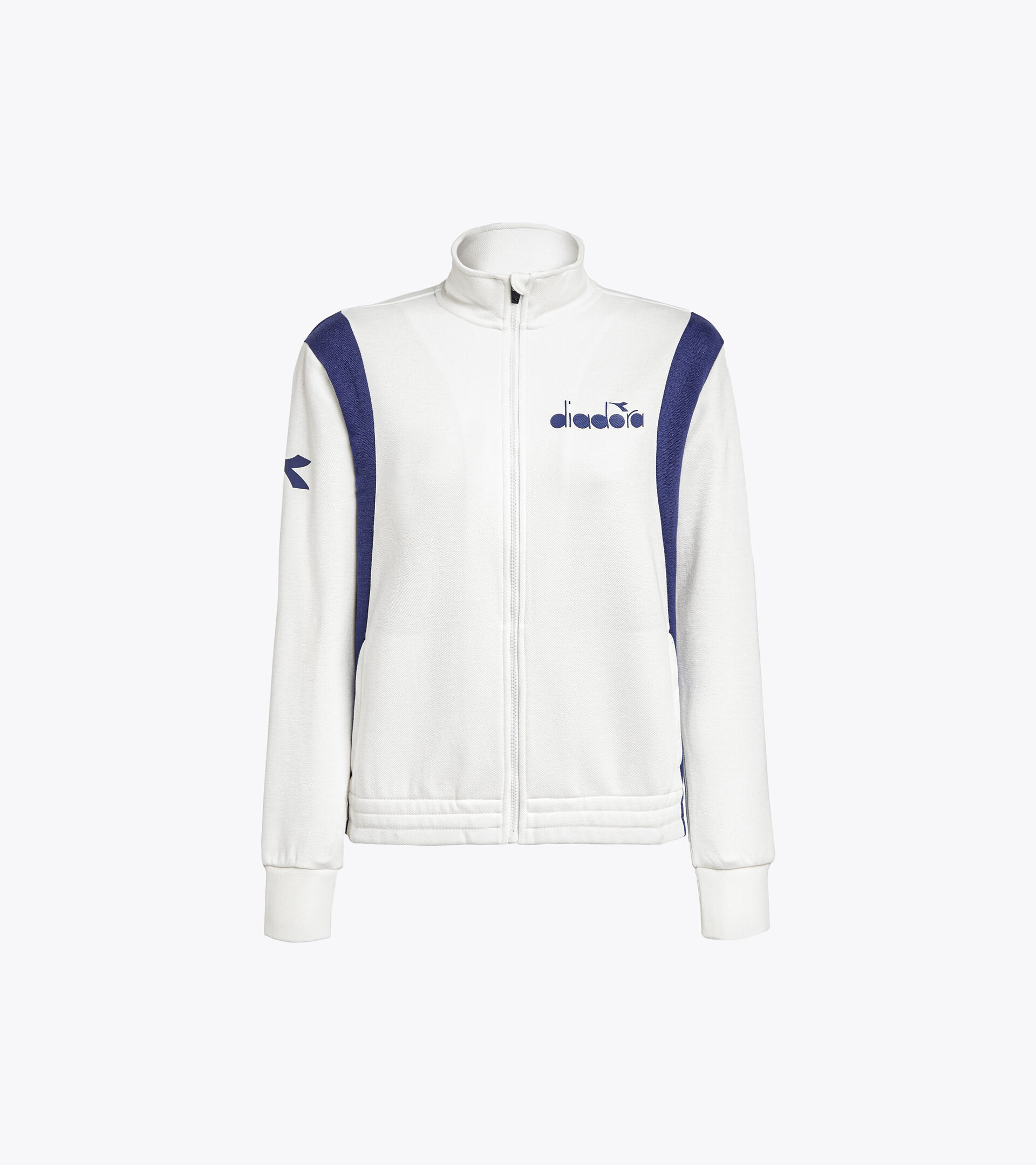 Tennis jacket - Women L. FZ JACKET OPTICAL WHITE - Diadora