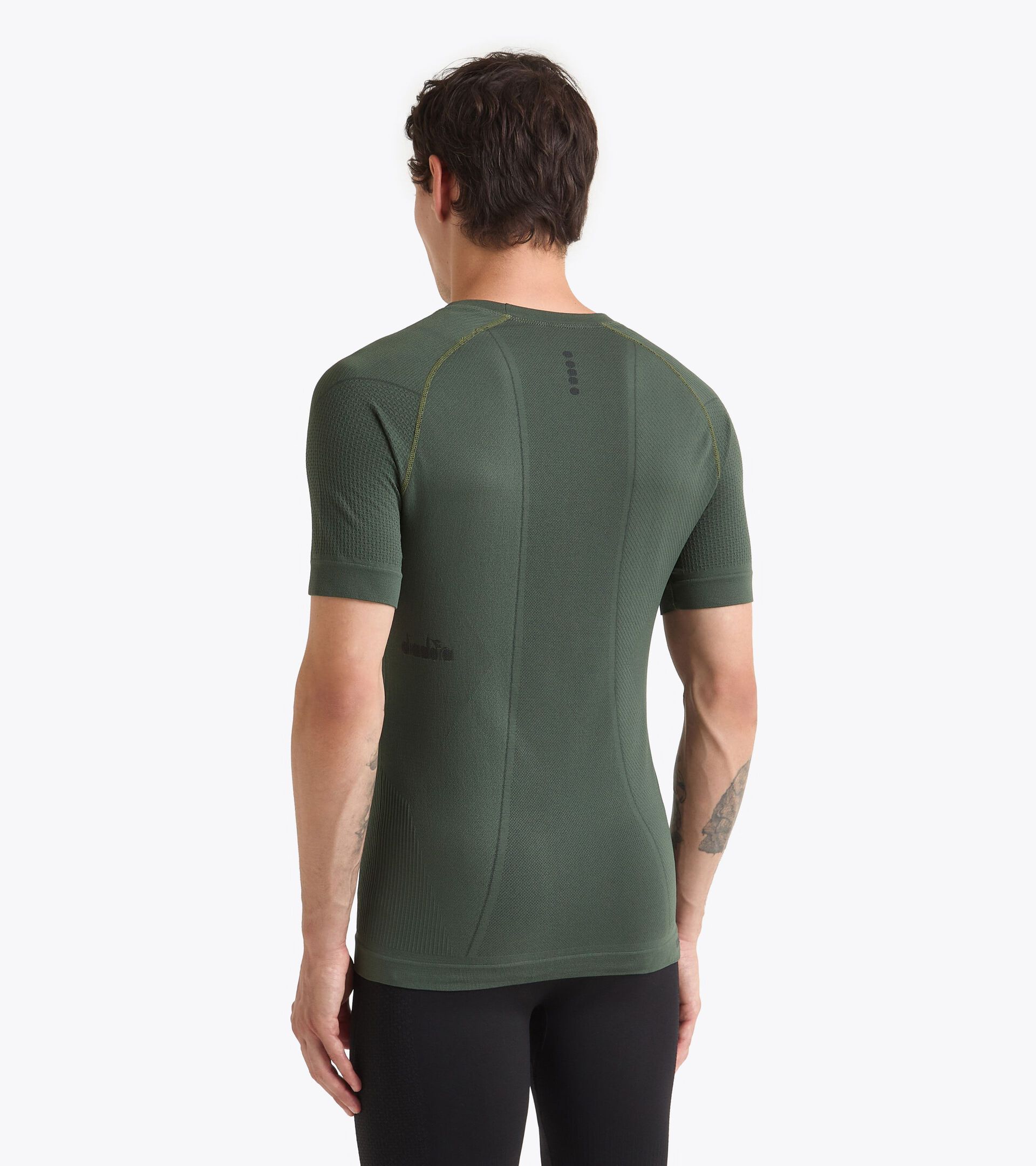 Camiseta Made in Italy§Running§Hombre SS T-SHIRT STRATOZERO CILANTRO - Diadora