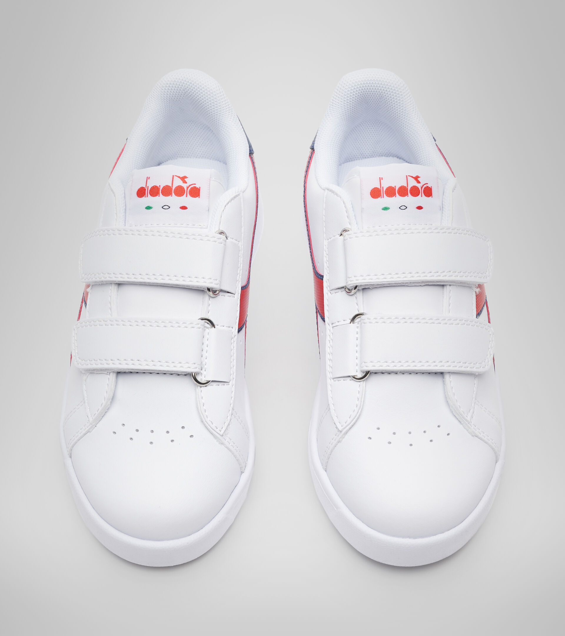 Sports shoes - Kids 4-8 years GAME P PS WHITE/AURORA RED - Diadora