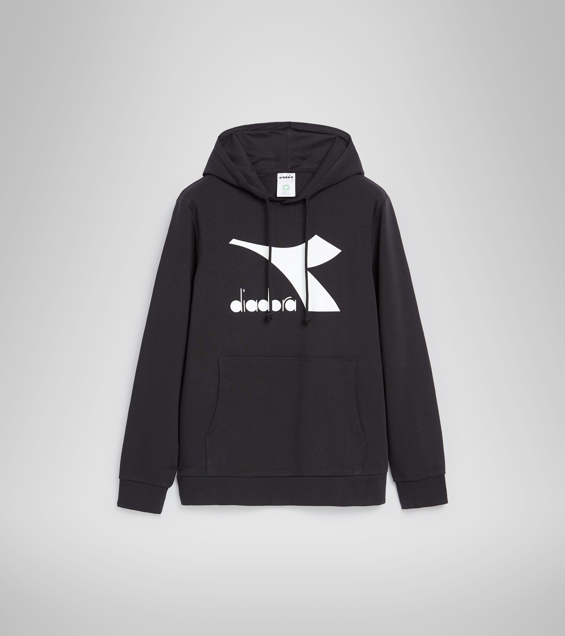 Apparel Sport UOMO HOODIE BIG LOGO BLACK Diadora