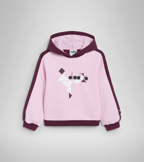 JG.HOODIE SWEAT GLEE, VIOLETAS PRENSADO Sudadera con capucha - Niña JG.HOODIE SWEAT GLEE VIOLETAS PRENSADO - Diadora