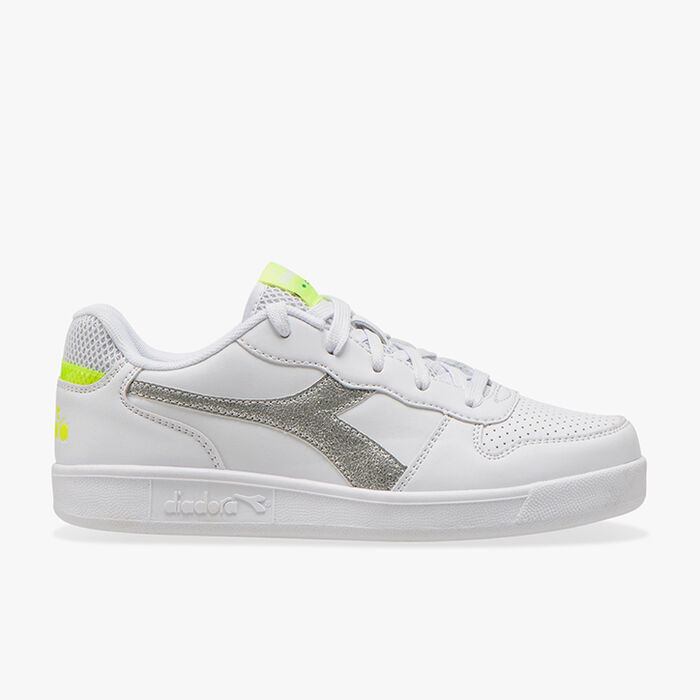 PLAYGROUND GS GIRL, WHITE/YELLOW FLUO., large