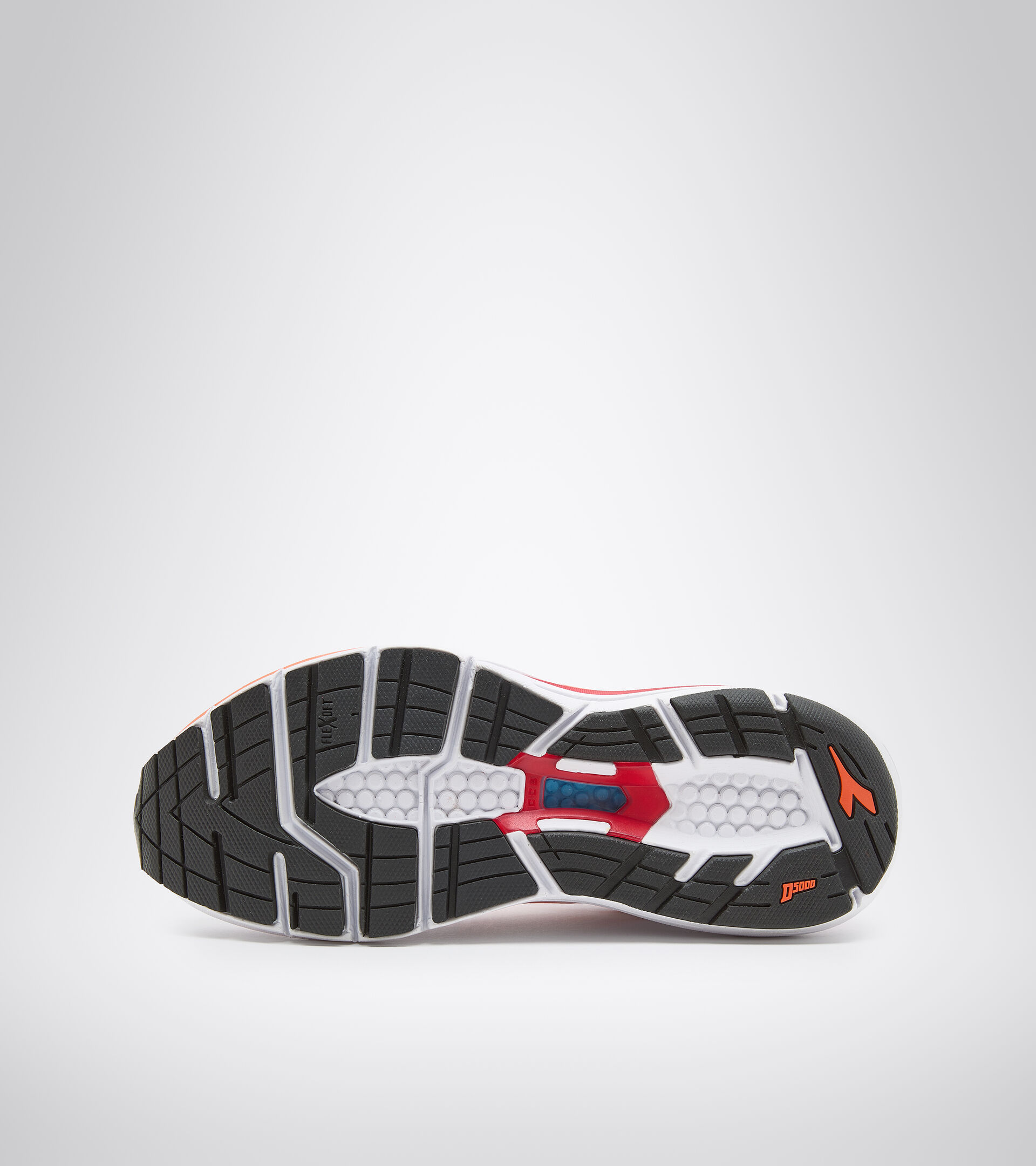 Zapatillas de running - Mujer MYTHOS BLUSHIELD 7 VORTICE W BLANCO/ROJO FUEGO - Diadora