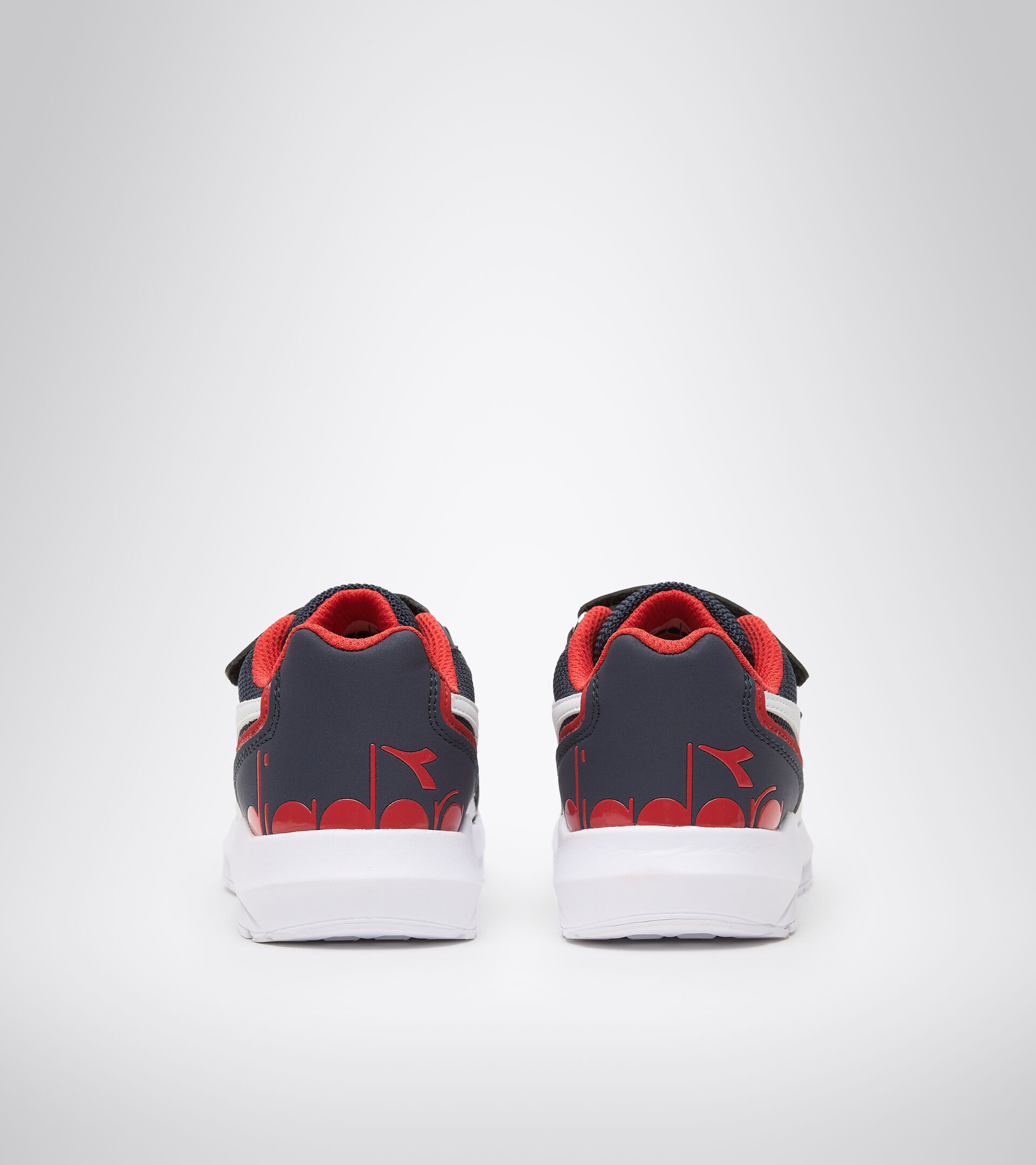 Running shoe - Kids FALCON JR V CLASSIC NAVY/DARK RED - Diadora