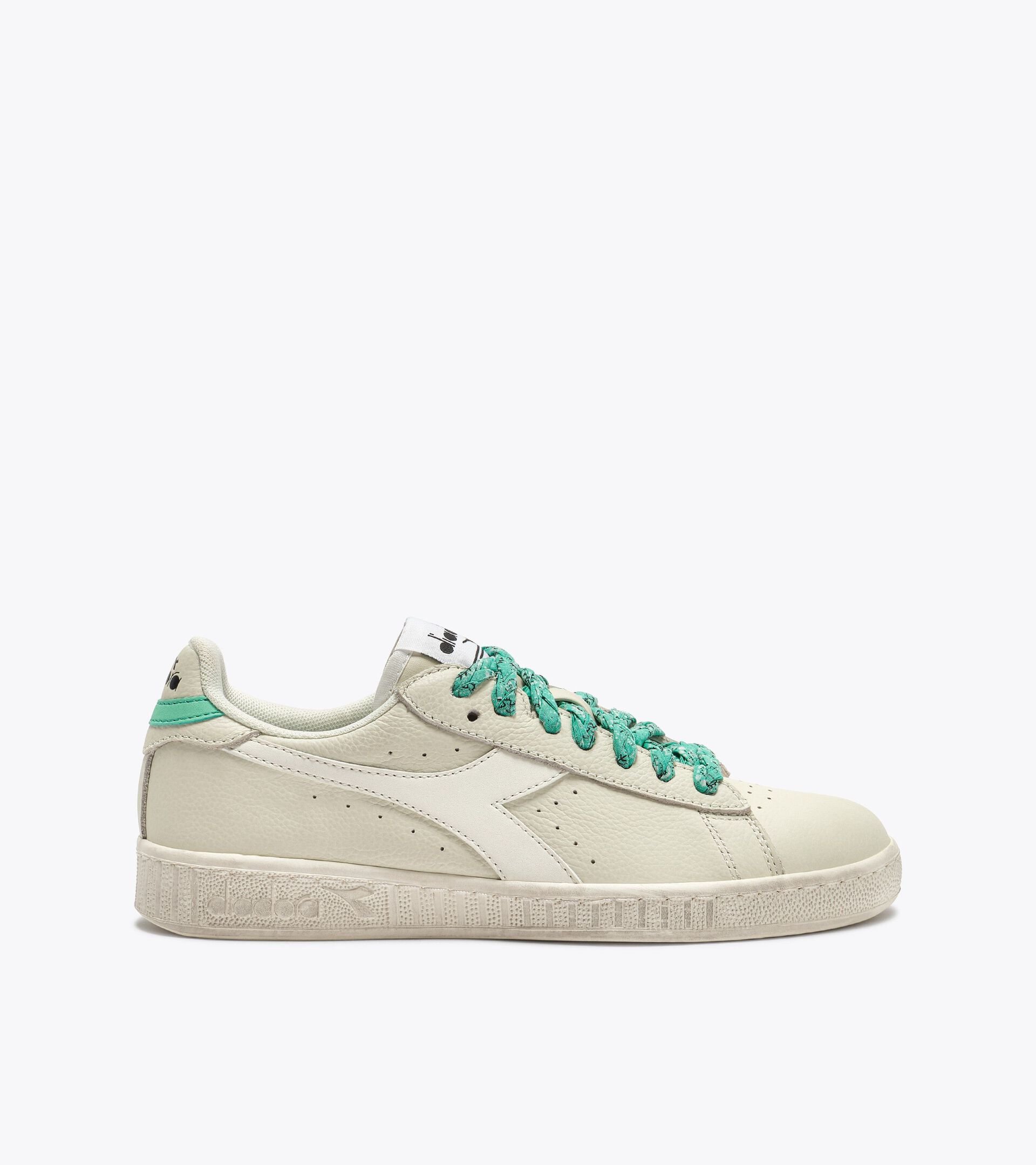 Retro-Tennis-Sneaker - Damen
 GAME LOW WAXED PAISLEY WN BIANCO/CAPPUCCIO - Diadora