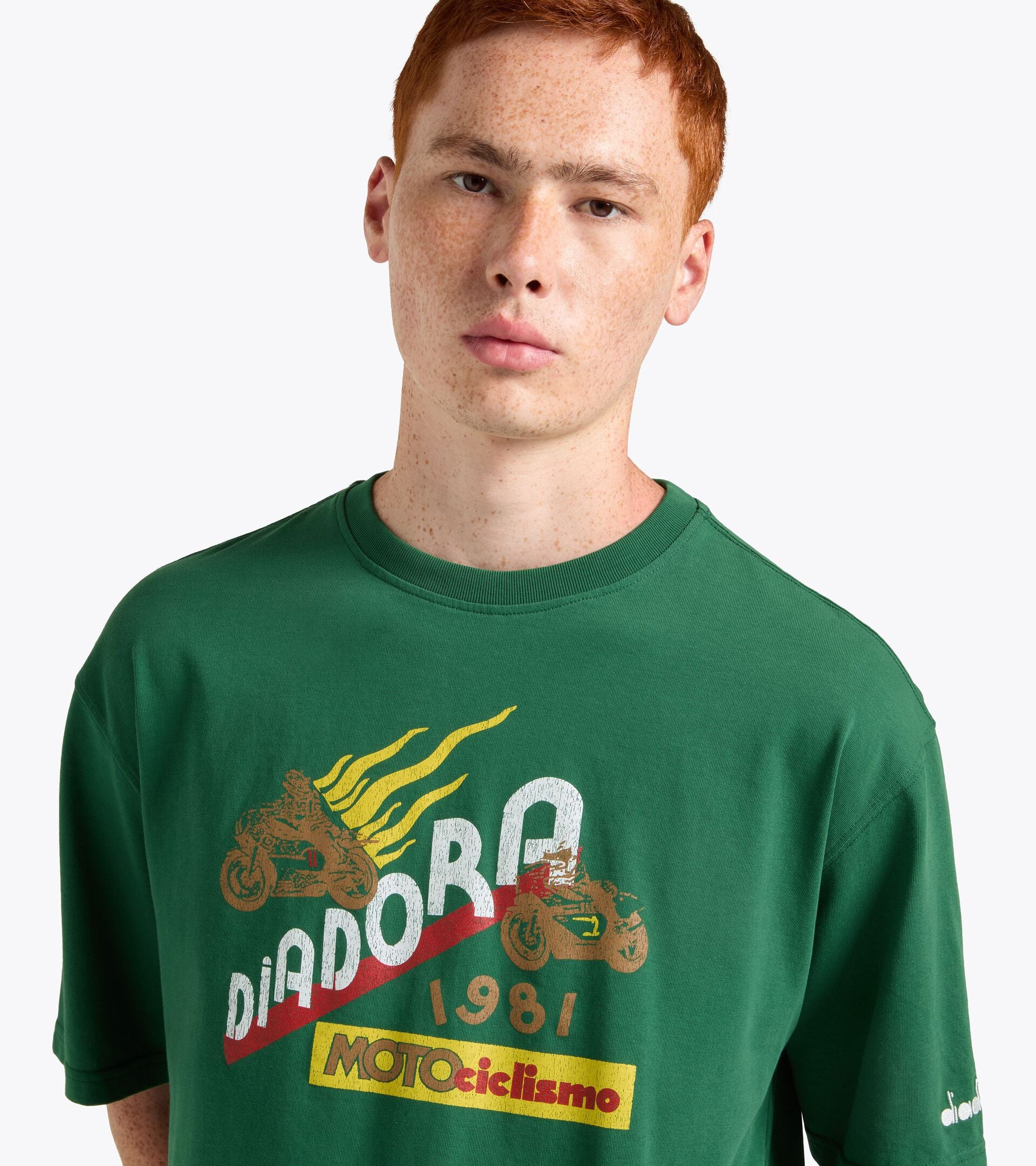 Cotton T-shirt - Made In Italy - All-gender T-SHIRT SS LEGACY I EDEN - Diadora