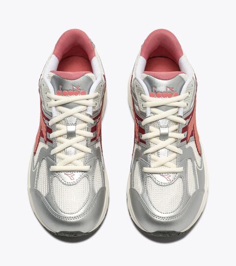 Sportswear Leather Sneakers - All-gender MYTHOS STAR MET RECYCLED WHITE/ROSETTE - Diadora