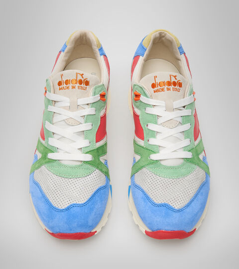 N9000 MONOPOLI, GRAY TURBINE Made in Italy Sportswear Shoe - Unisex N9000 MONOPOLI GRAY TURBINE - Diadora