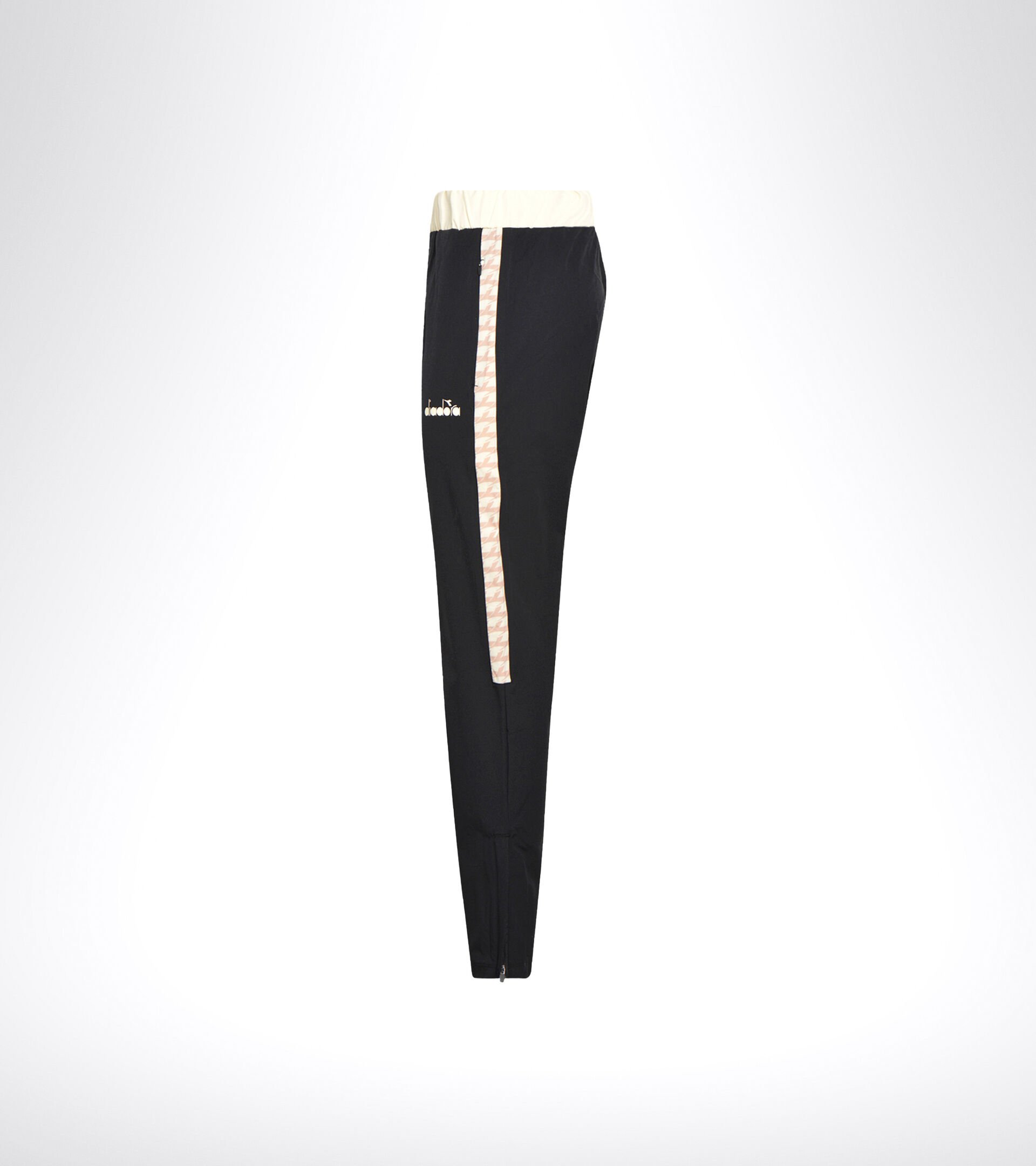 Apparel Sport DONNA L. PANTS CHALLENGE BLACK/MAHOGANY ROSE Diadora