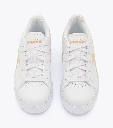 GAME STEP PS, WHITE/SMOKE GRAY Sports shoes - Kids 4-8 years GAME STEP PS WHITE/SMOKE GRAY - Diadora