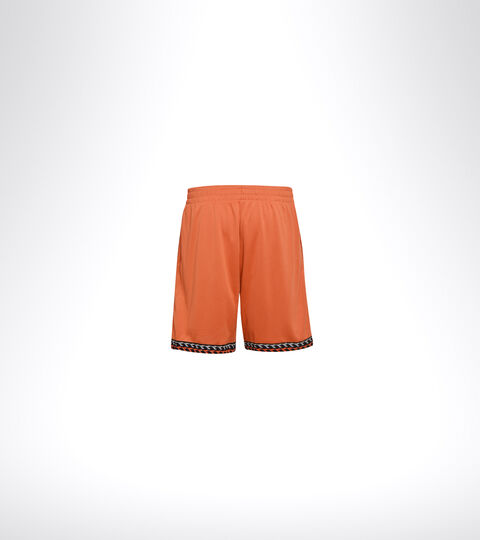BERMUDA REVERSIBLE BE ONE, MECCA ORANGE/BLACK Double-face running shorts - Men BERMUDA REVERSIBLE BE ONE MECCA ORANGE/BLACK - Diadora