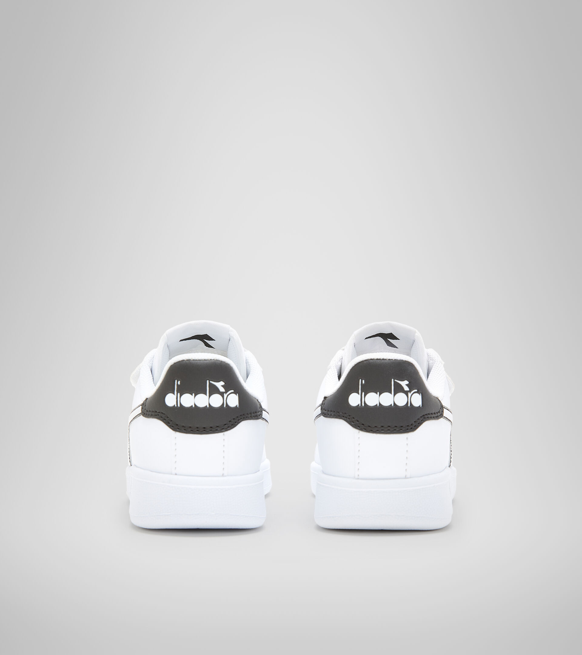 Sports shoes - Kids 4-8 years GAME P PS WHITE/WHITE/BLACK - Diadora