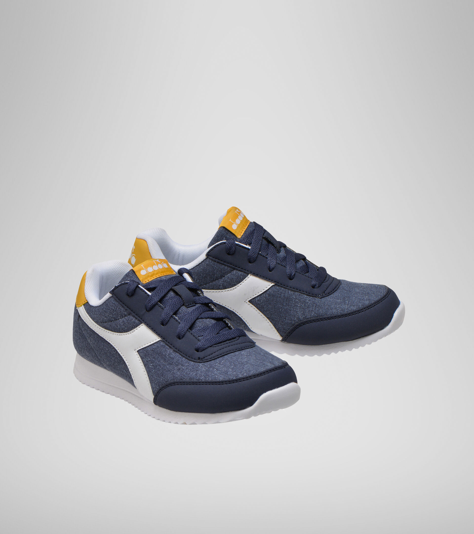 Sports shoes - Youth 8-16 years JOG LIGHT GS BLACK IRIS/GOLDEN APRICOT - Diadora