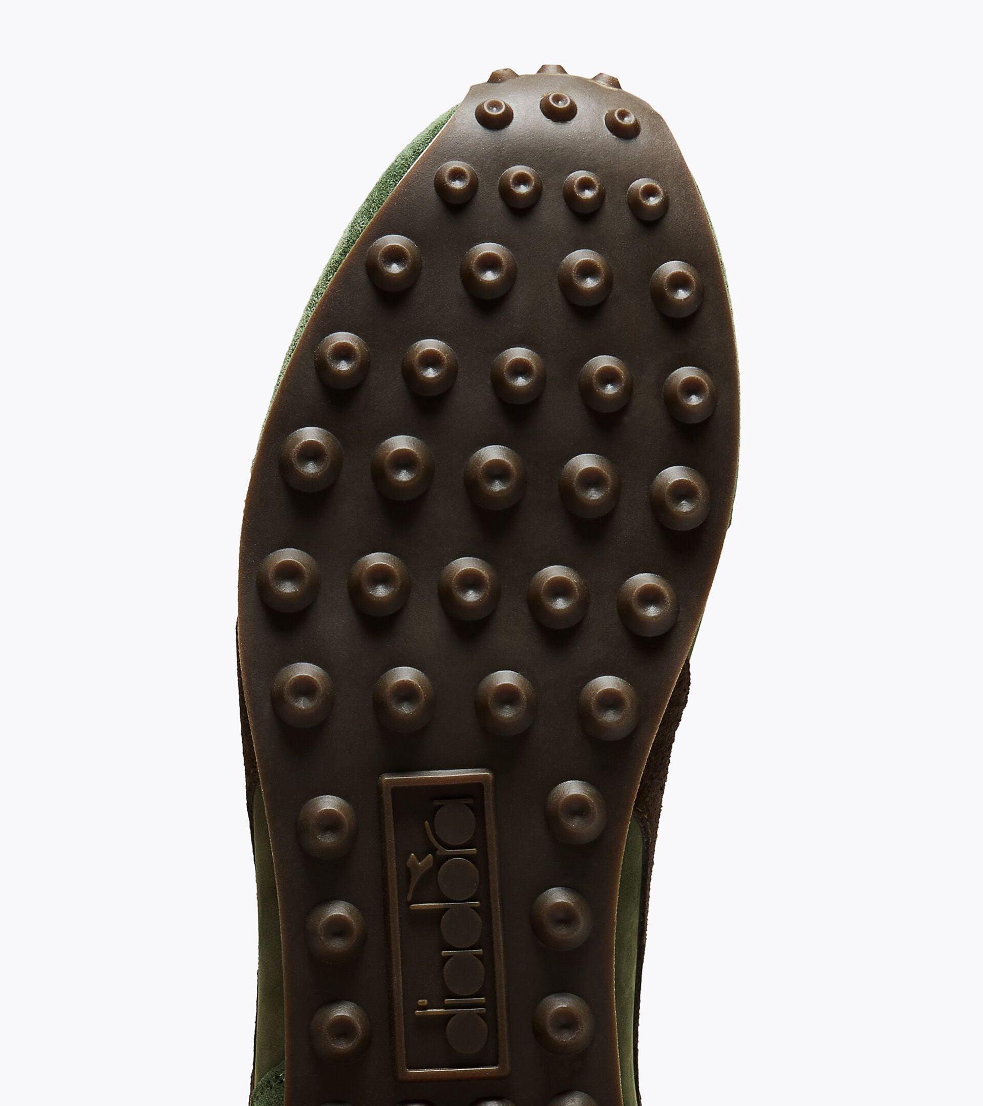Leather Sneaker - Low-Profile - All-gender RALLY WAXED GREEN CHIVE - Diadora