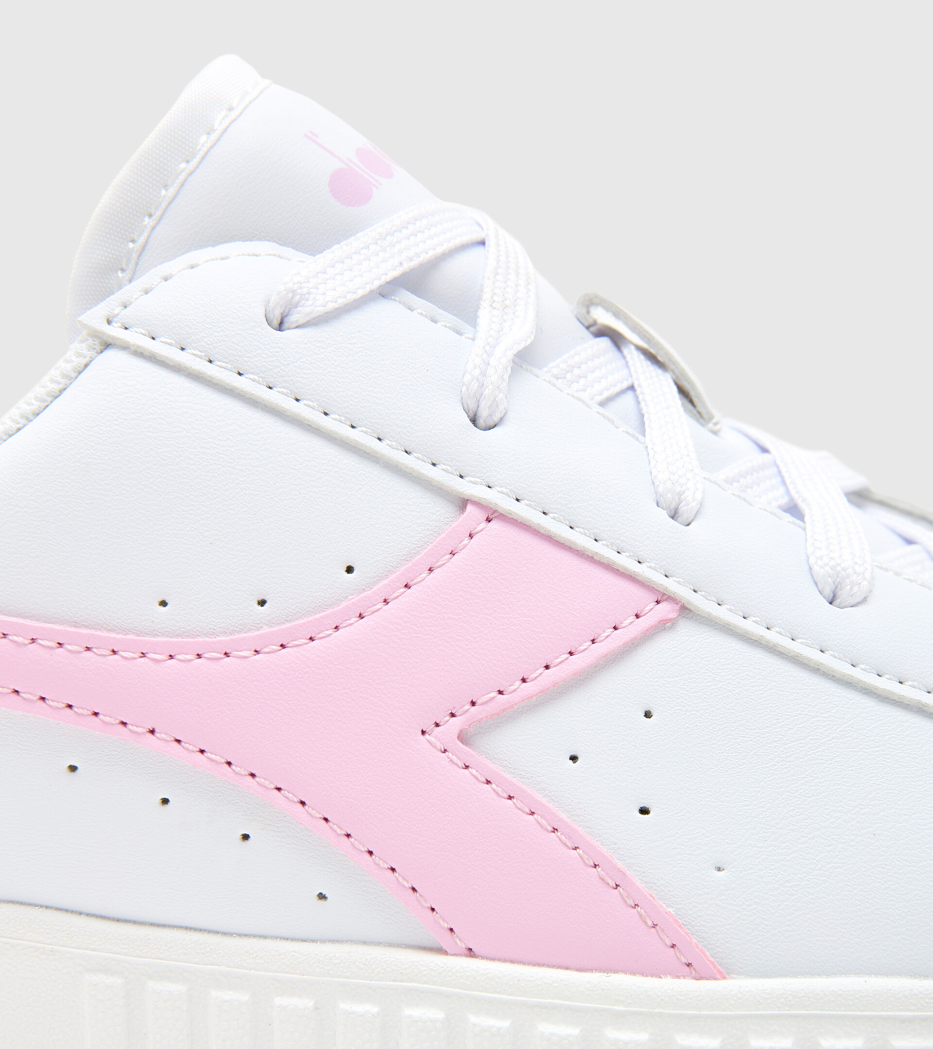 Chaussures de sport - Enfants 4-8 ans GAME STEP PS BLANC/ROSE METALLIC - Diadora