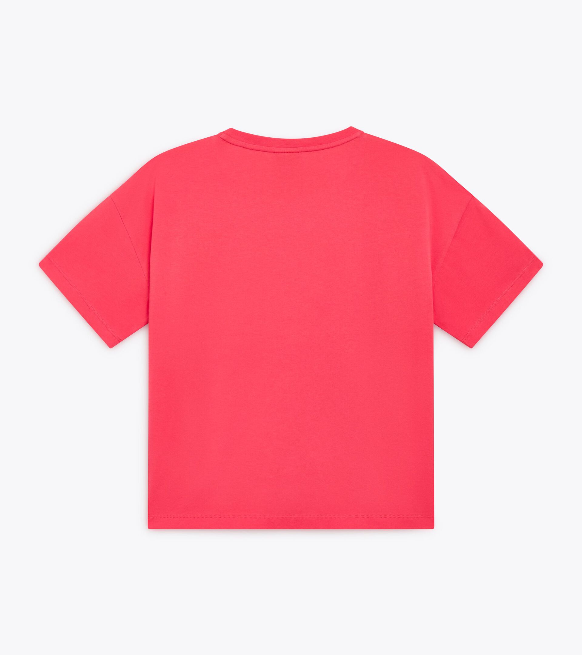 Cotton t-shirt - Comfort fit  - Women’s L. T-SHIRT SS II ESS. SPORTS TOMATO - Diadora