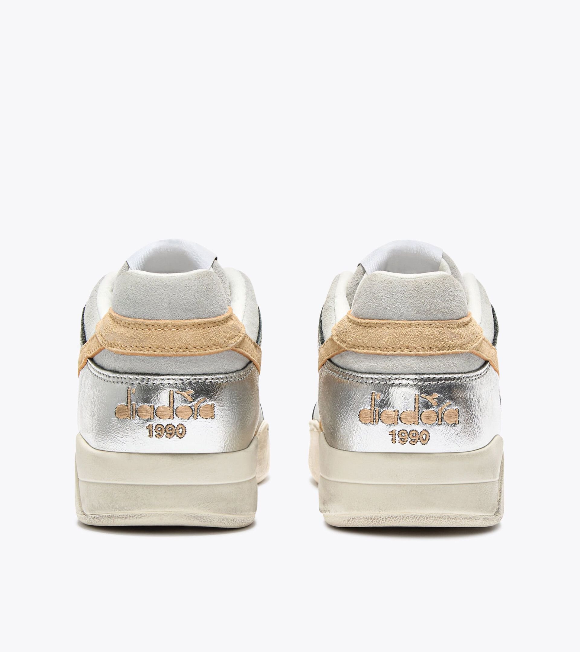 Heritage leather sneaker - All-Gender B.560 METAL S USED ALUMINUM - Diadora