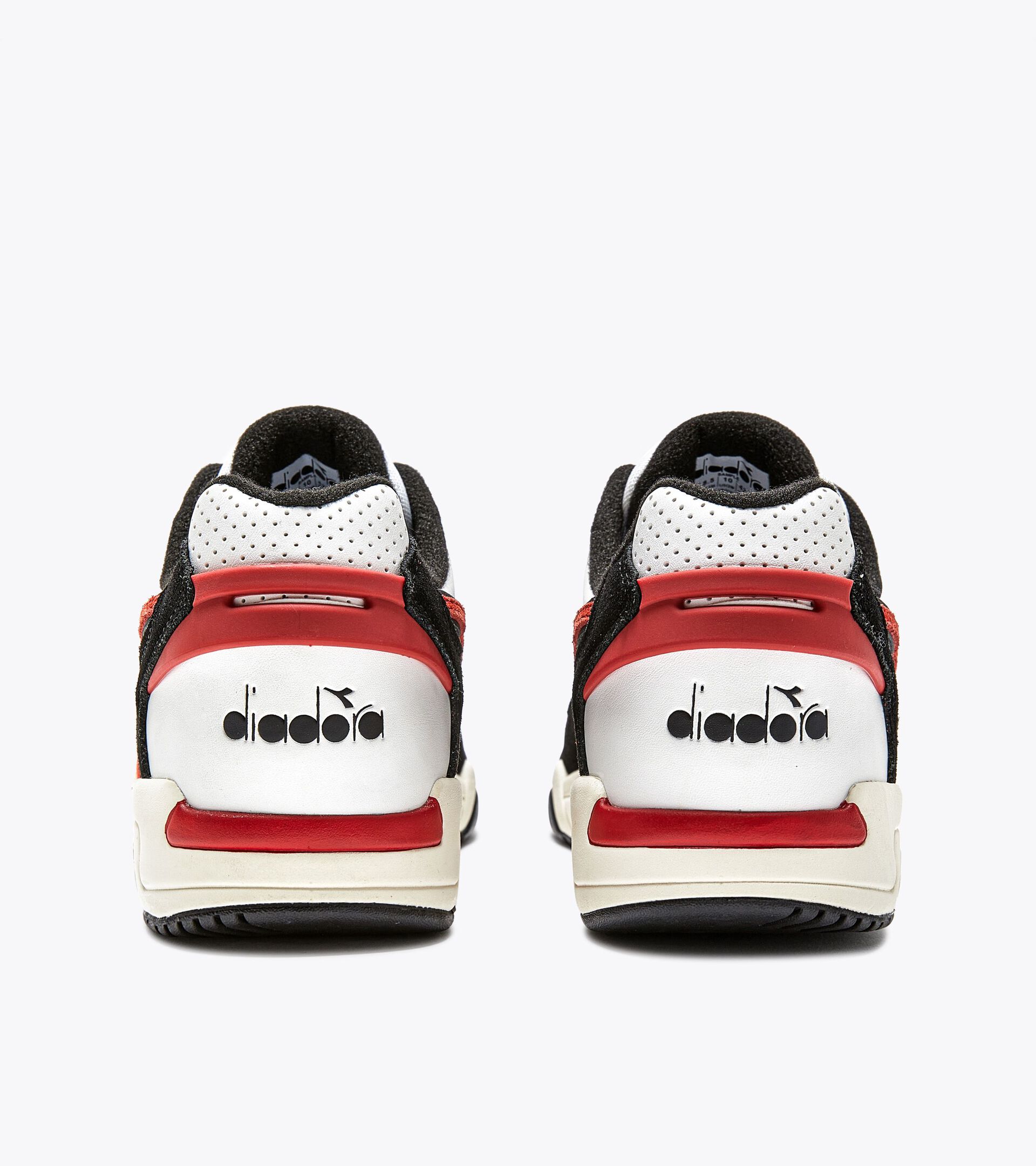 Sporty sneakers - All-Gender WINNER SL WHITE/MOLTEN LAVA - Diadora