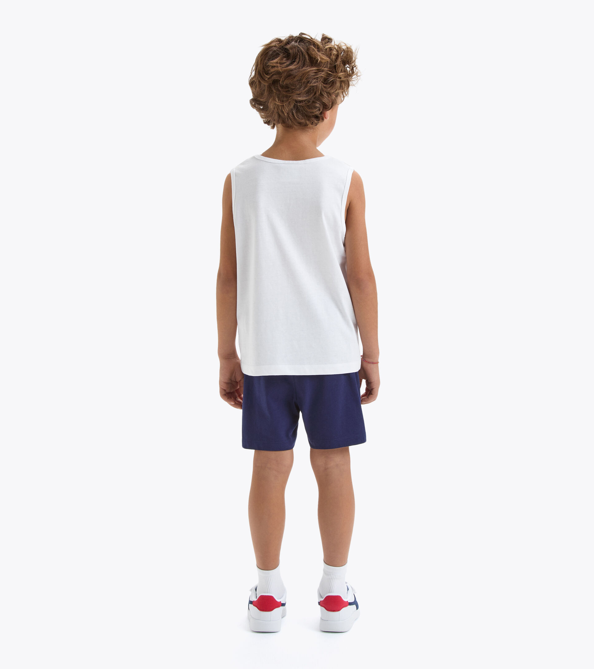 Conjunto deportivo - Niño JB.SET SL SPORT ART BLANCO VIVO - Diadora