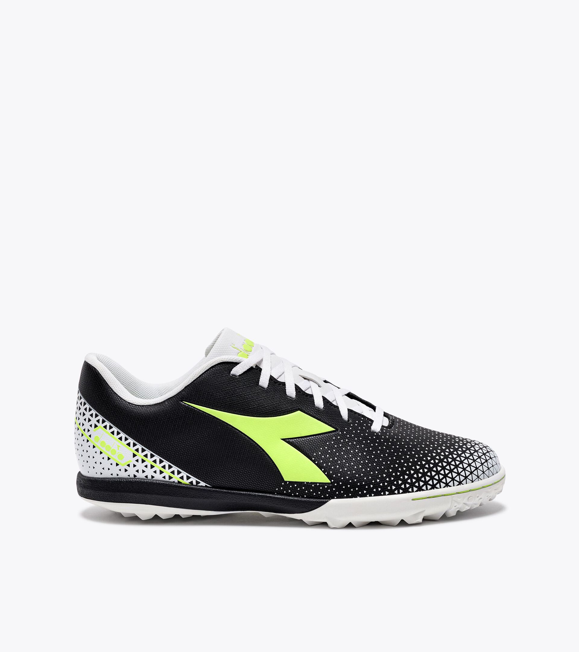 Calcio boots for synthetic turfs or firm ground - Men's PICHICHI 6 TFR BLACK/YELLOW FLUO DD/WHITE - Diadora