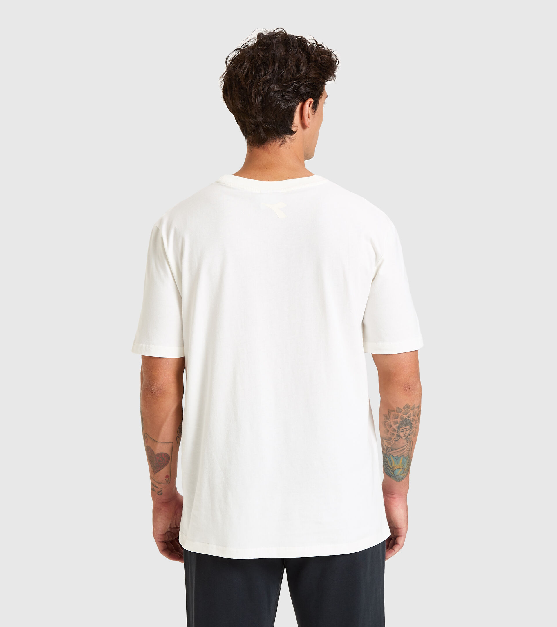 T-shirt - Unisexe T-SHIRT SS DIADORA HD BLANCHE - Diadora