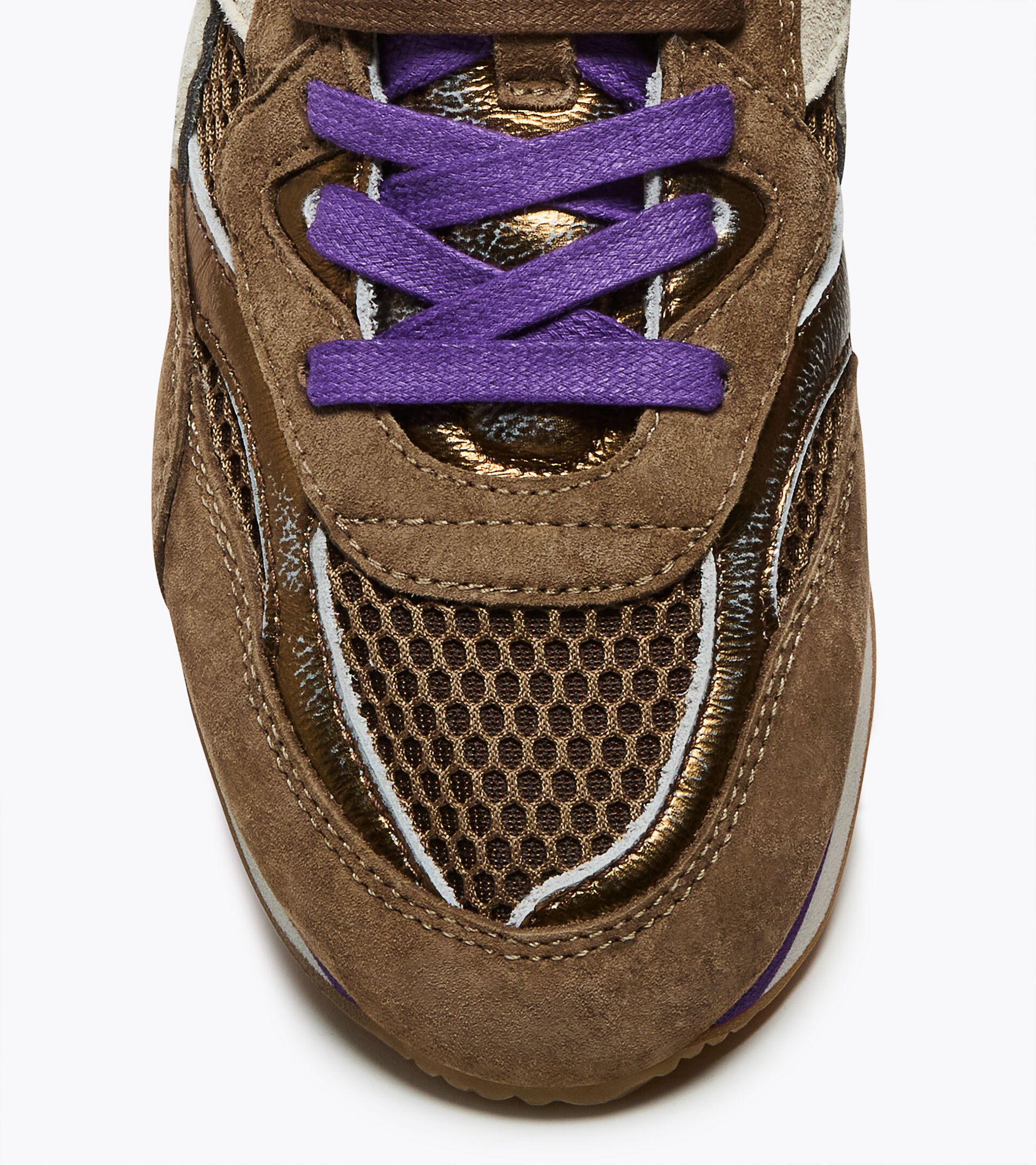 Heritage Sneaker - Low-Profile - Women&rsquo;s EQUIPE REVENGE MESH SW WN BROWN CINNAMON. - Diadora