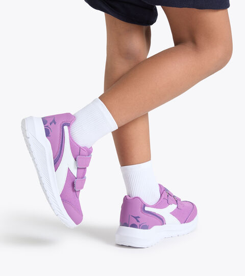 FALCON JR V, ROSA GERANIO/BLANCO Zapatilla de running - Unisex niños FALCON JR V ROSA GERANIO/BLANCO - Diadora