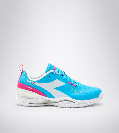Tennis shoes - Women BLUSHIELD TORNEO W AG SKY BLUE /WHITE - Diadora