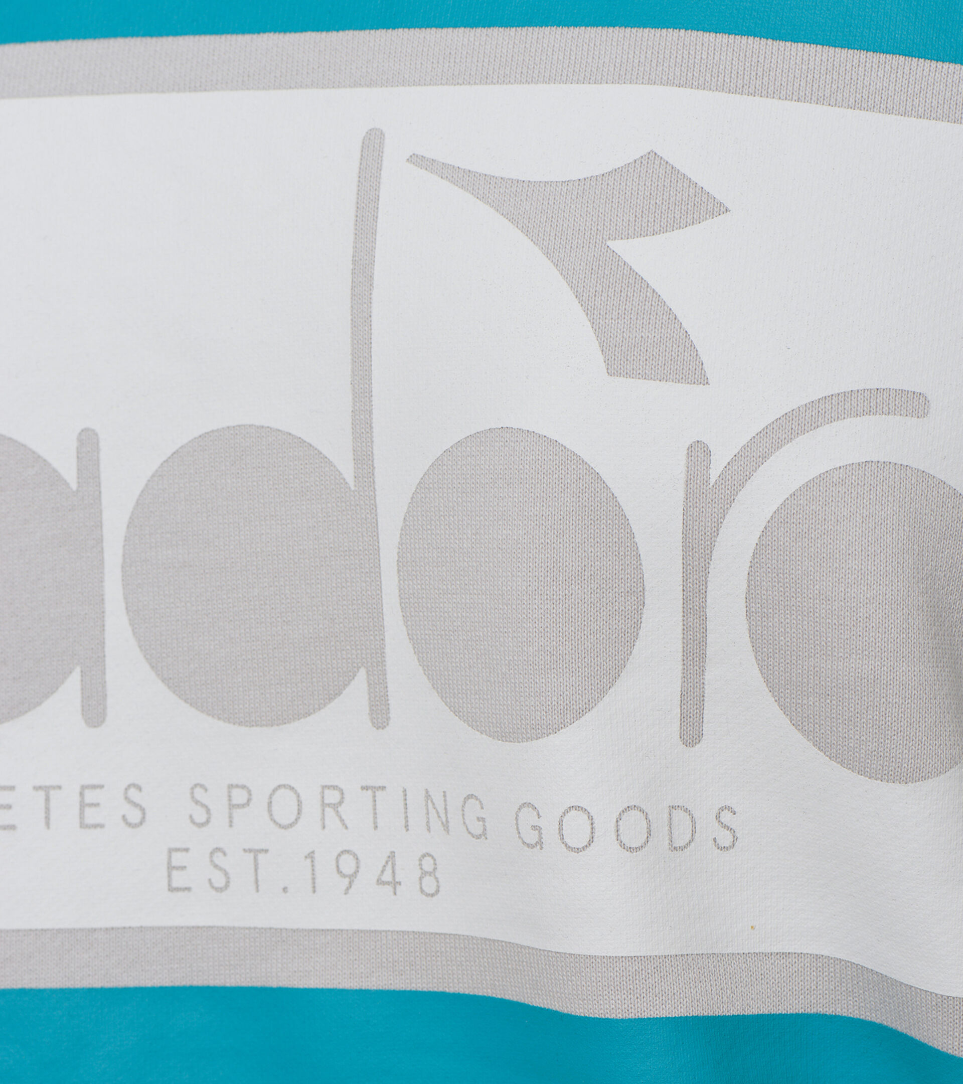 Sweatshirt with logo - Men SWEATSHIRT CREW SPECTRA OYSTER MUSHROOM - Diadora