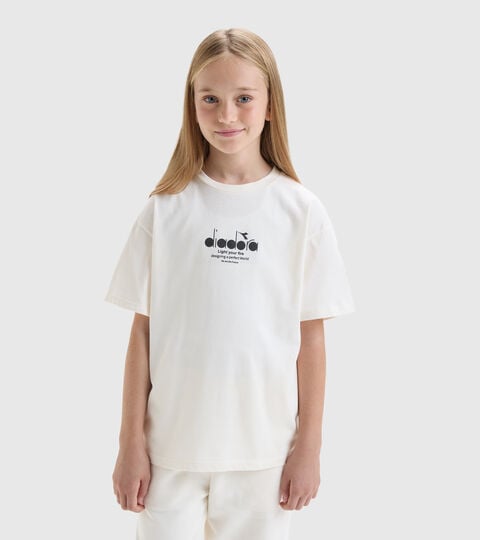 T-Shirt mit Logo - Mädchen JG.T-SHIRT D GELBCREME - Diadora