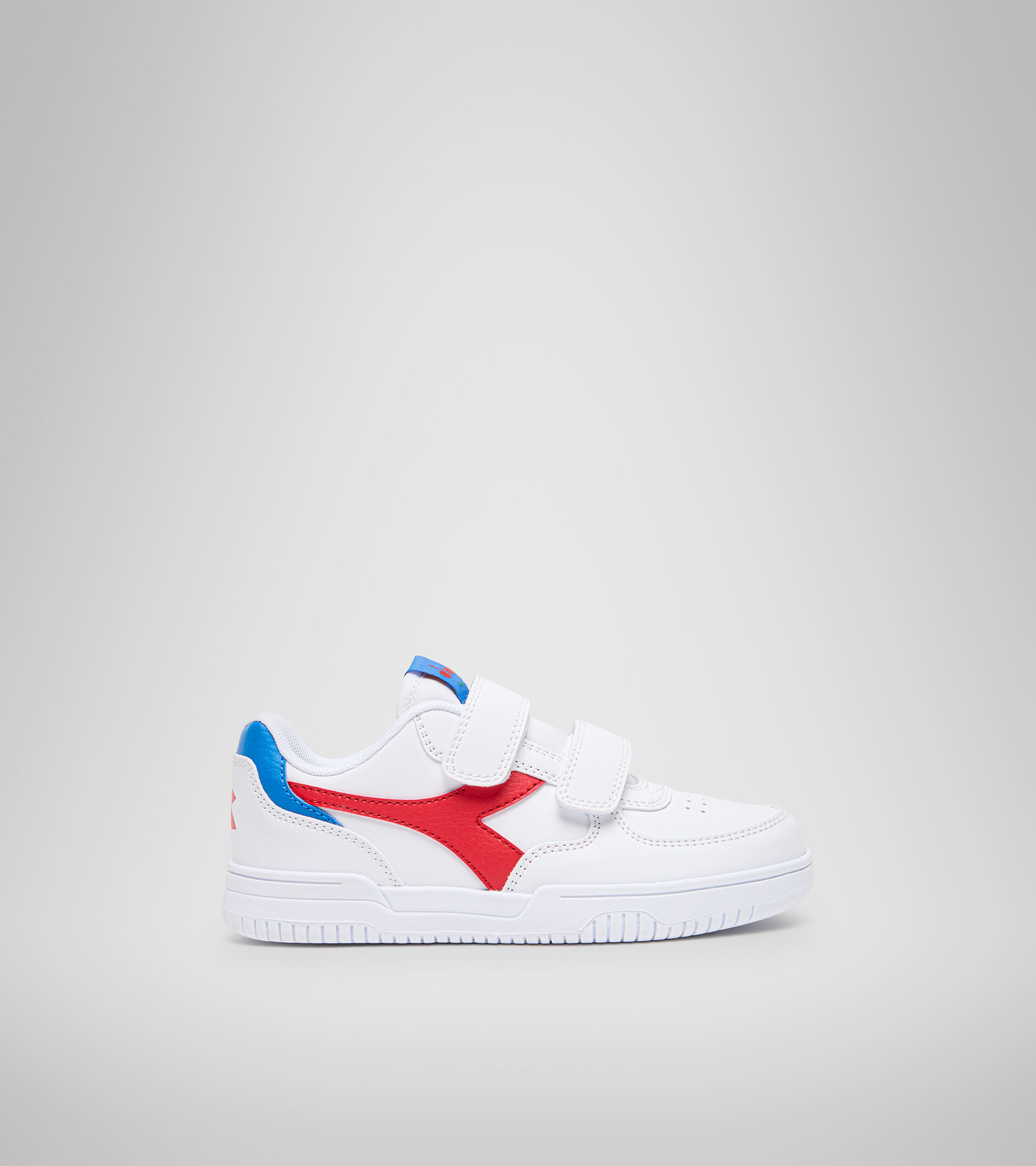 null RAPTOR LOW PS BIANCO/TOMATO RED - Diadora