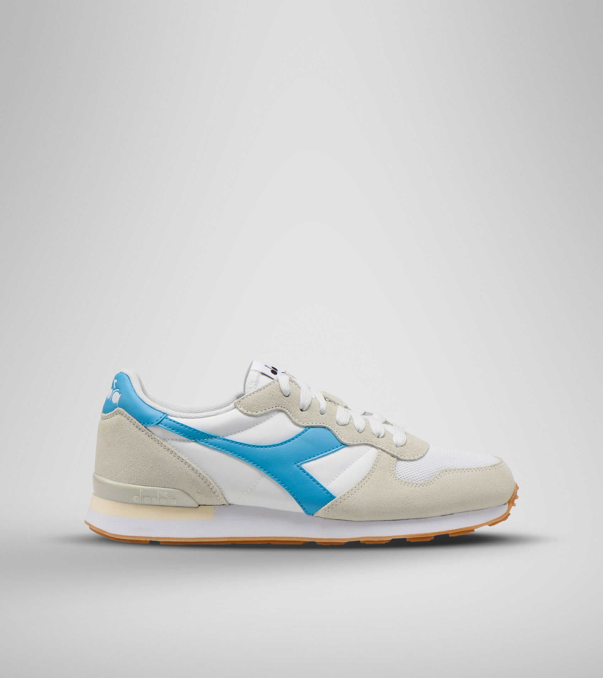 Footwear Sportswear UNISEX CAMARO WHITE/CYAN BLUE Diadora