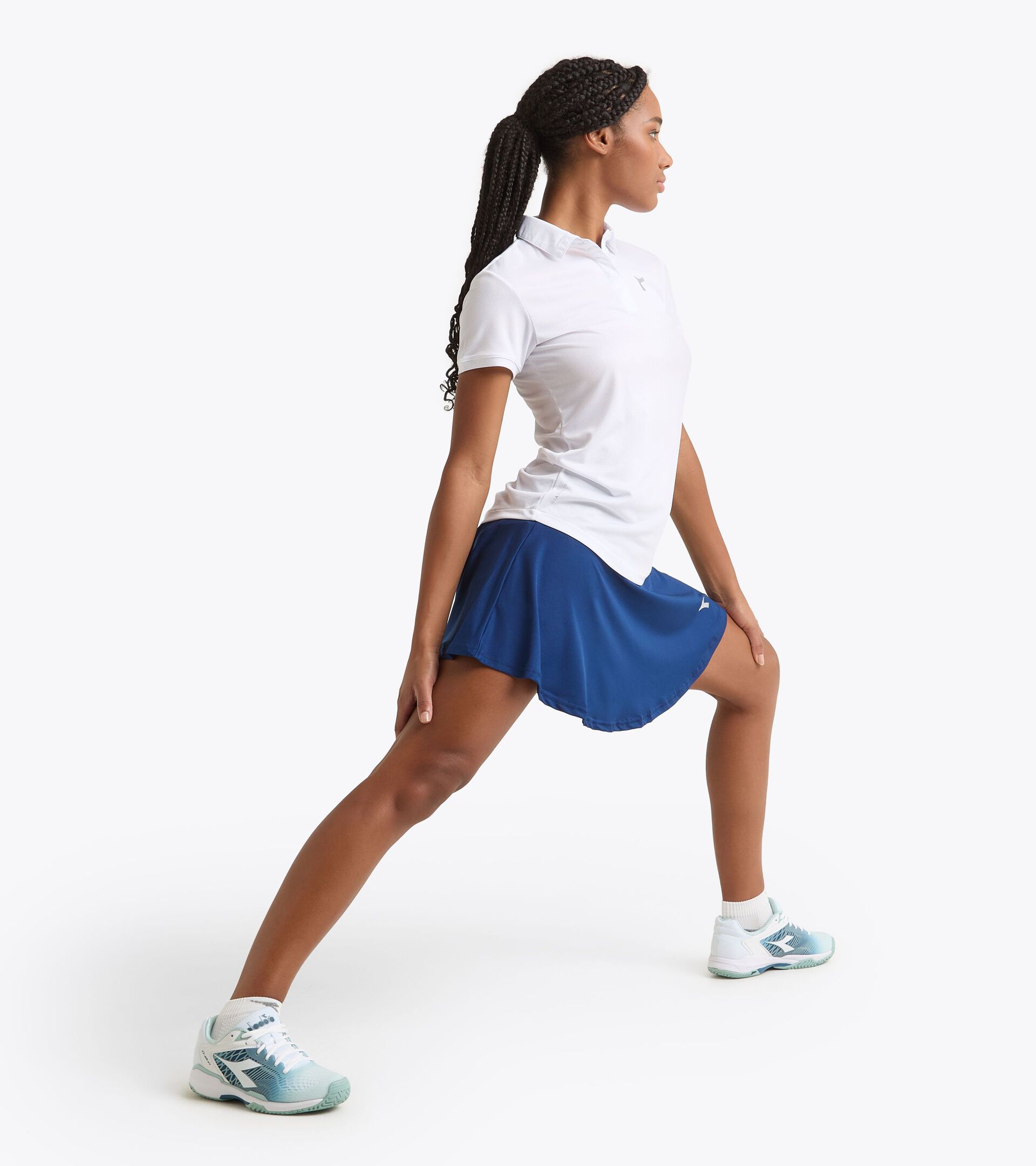 Falda de tenis - Mujer L. SKIRT COURT AZUL FINCA - Diadora