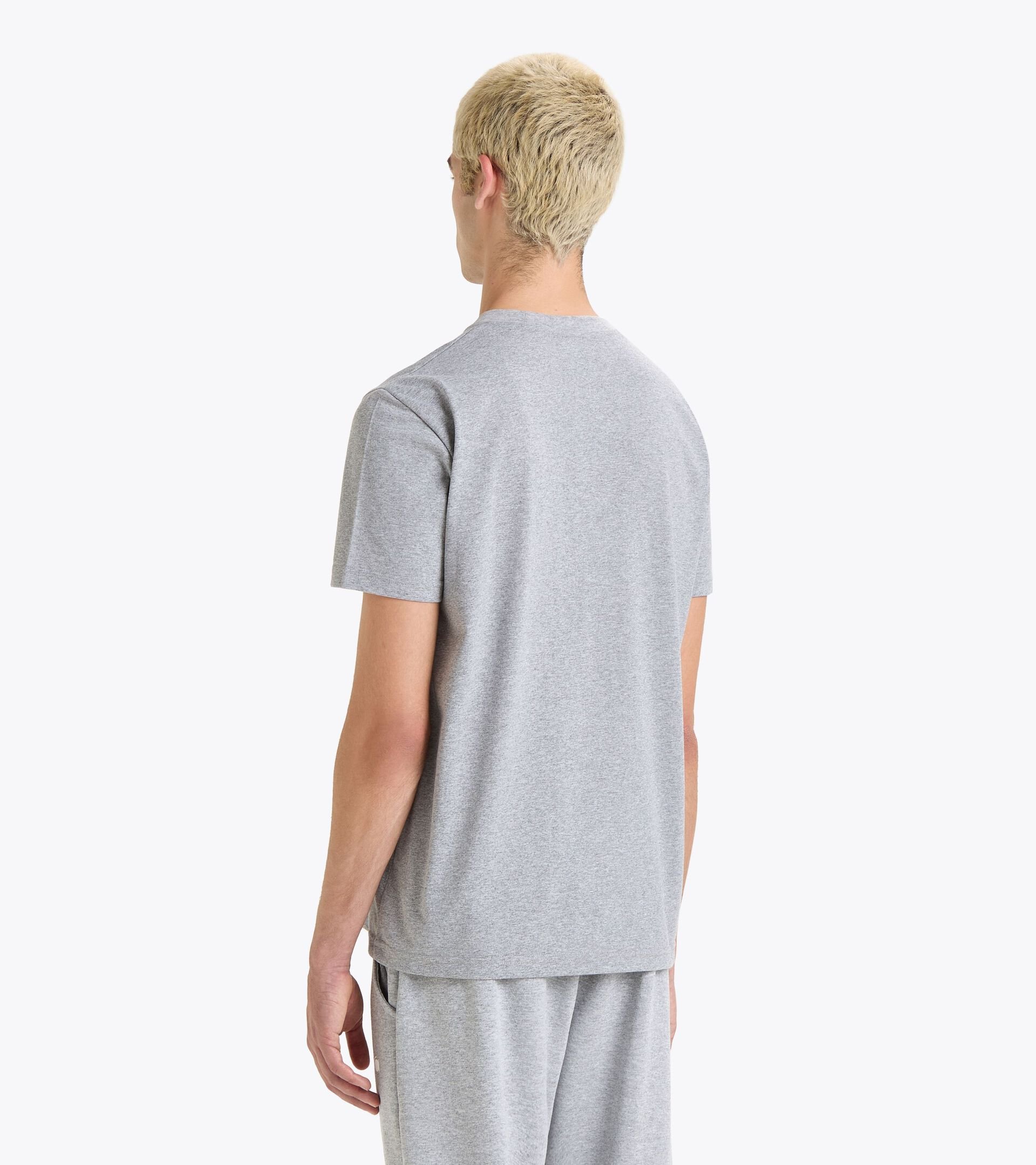 T-shirt - Genre neutre T-SHIRT SS LOGO GRATTE CIEL MELANGE - Diadora