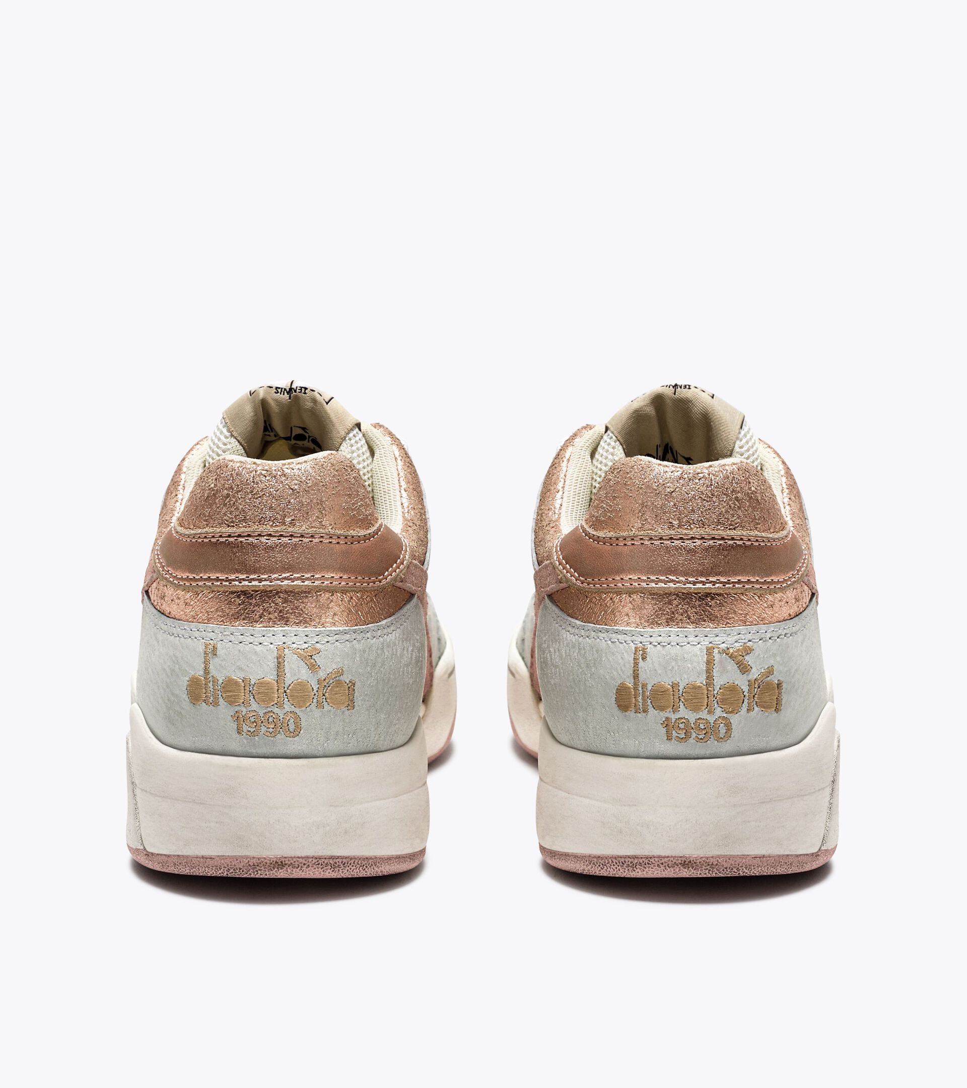 Sneaker Heritage - Donna
 B.560 CRACKLE LAME' WN PEACH PINK  (50185) - Diadora