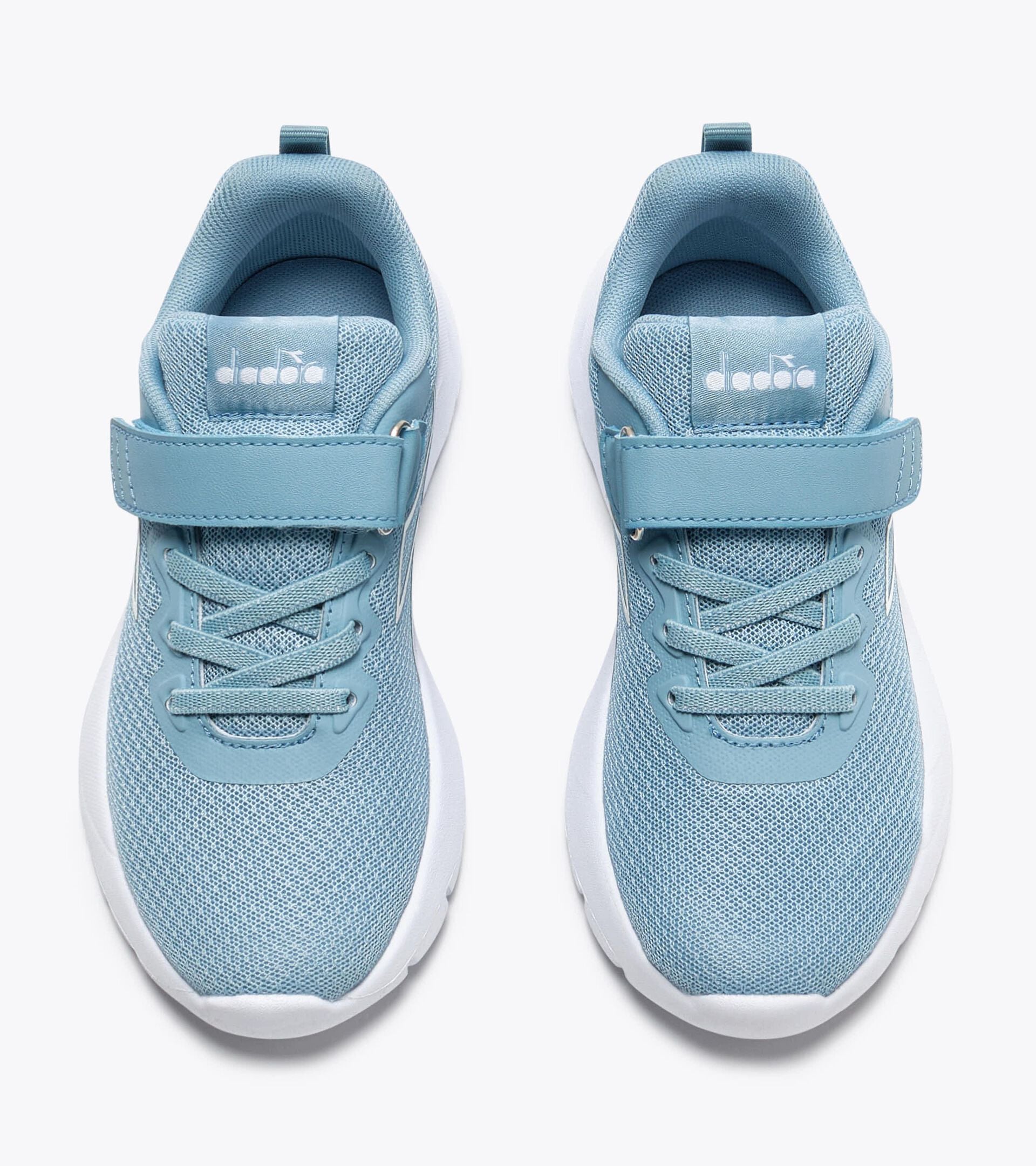 Running  shoe -  4-8  years old - Kids EVO RUN PS SKY-BLUE GLASS - Diadora