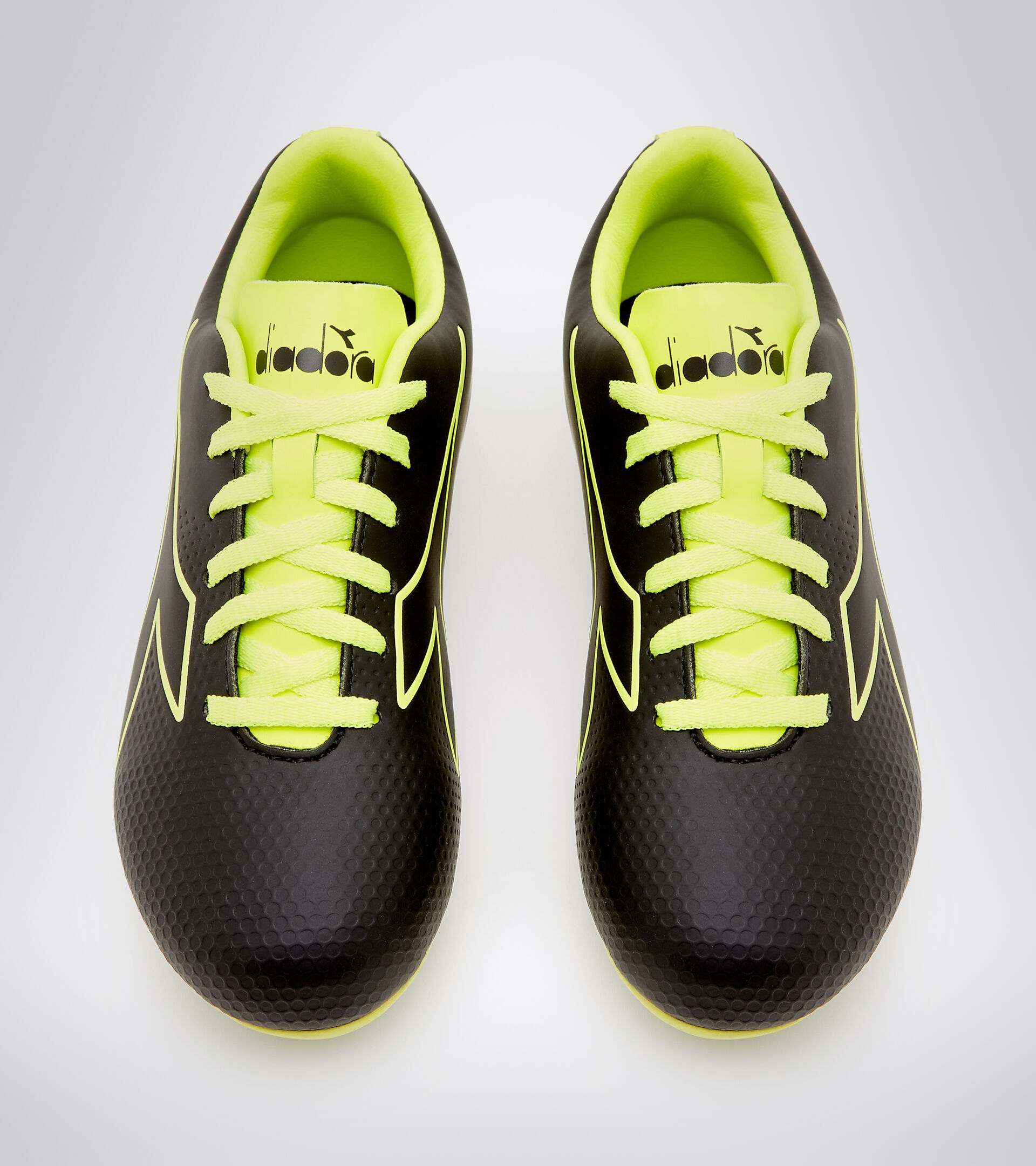 Footwear Sport BAMBINO PICHICHI 4 MD JR NEGRO/AMARILLO FLUO DD Diadora