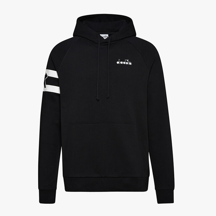 HOODIE HOOPS, BLACK, large