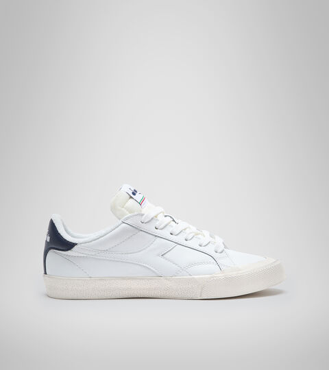Scarpa sportiva - Unisex MELODY LEATHER DIRTY BIANCO/BLU CORSARO - Diadora