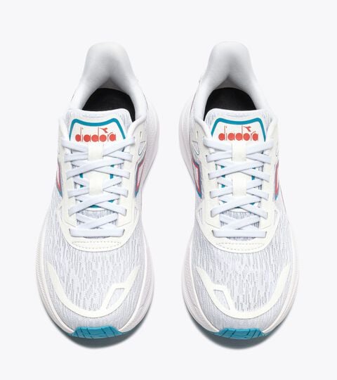 Running shoe - Comfort and stability - Women&rsquo;s NUCLEO 2 W WHITE/HORIZON BLUE - Diadora